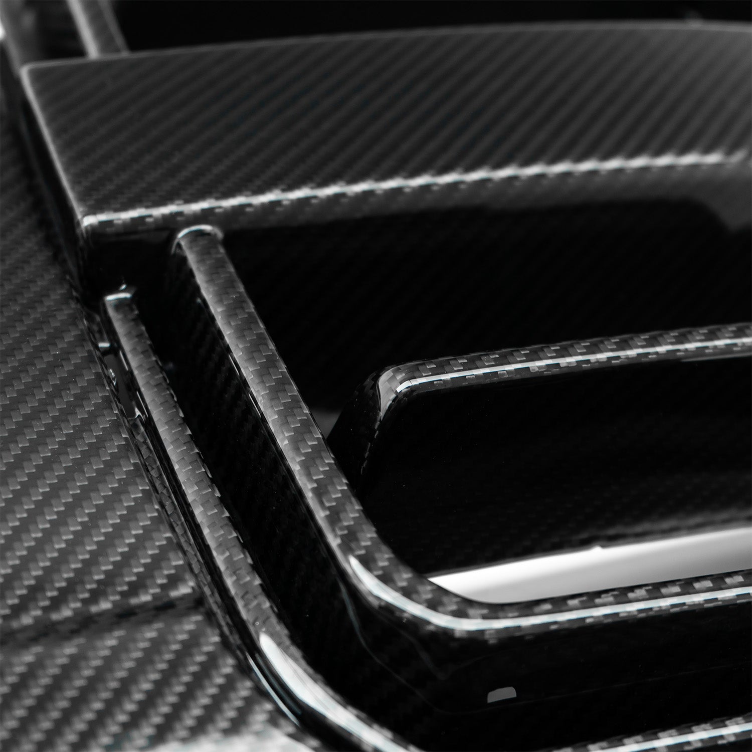 SooQoo SQ Aero Carbon Front Grille For BMW G80 M3 & G82 M4 R44 Performance