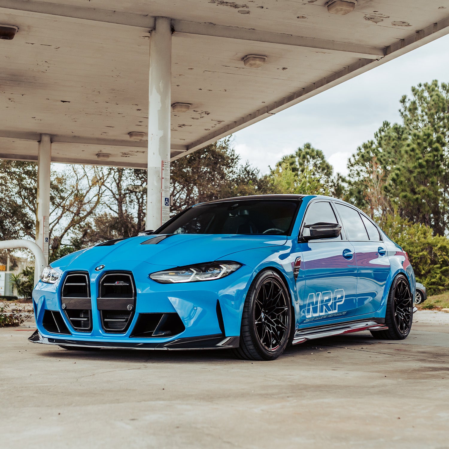 SooQoo SQ Aero Carbon Front Grille For BMW G80 M3 & G82 M4 R44 Performance
