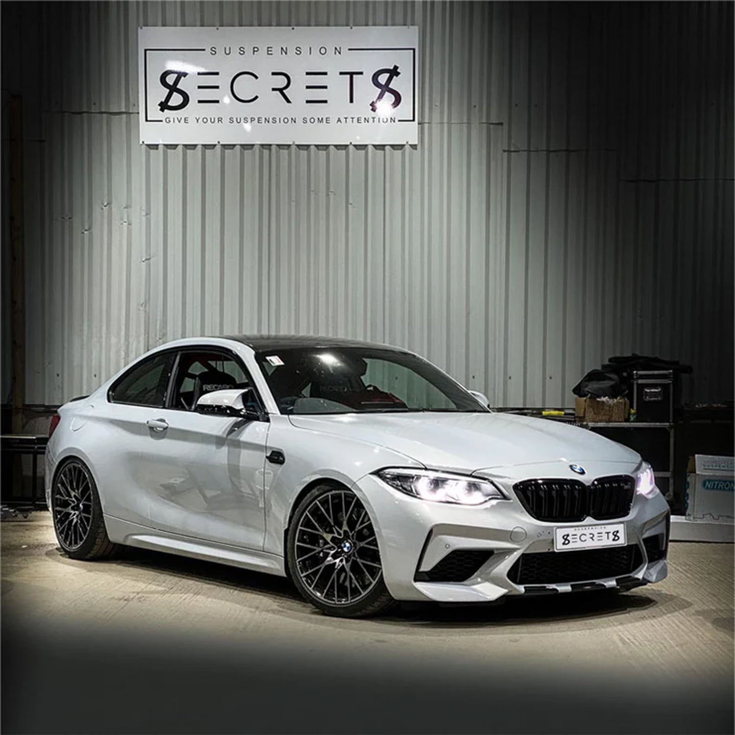 BMW F87 M2 Competition Adjustable Camber Plates By Suspension Secrets