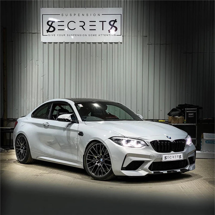 BMW F87 M2 Competition Adjustable Camber Plates By Suspension Secrets