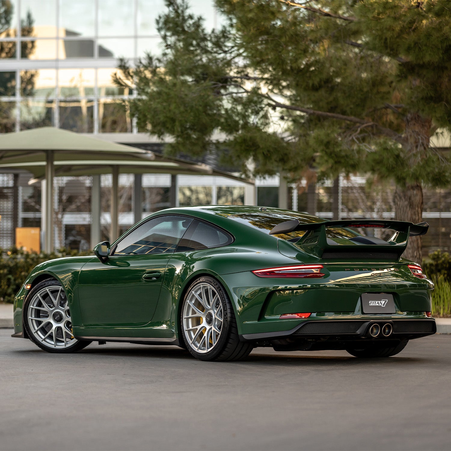 Titan 7 T-S7 Forged 7Y Spoke Alloy Wheels Porsche 911 GT3 - Iridium Silver