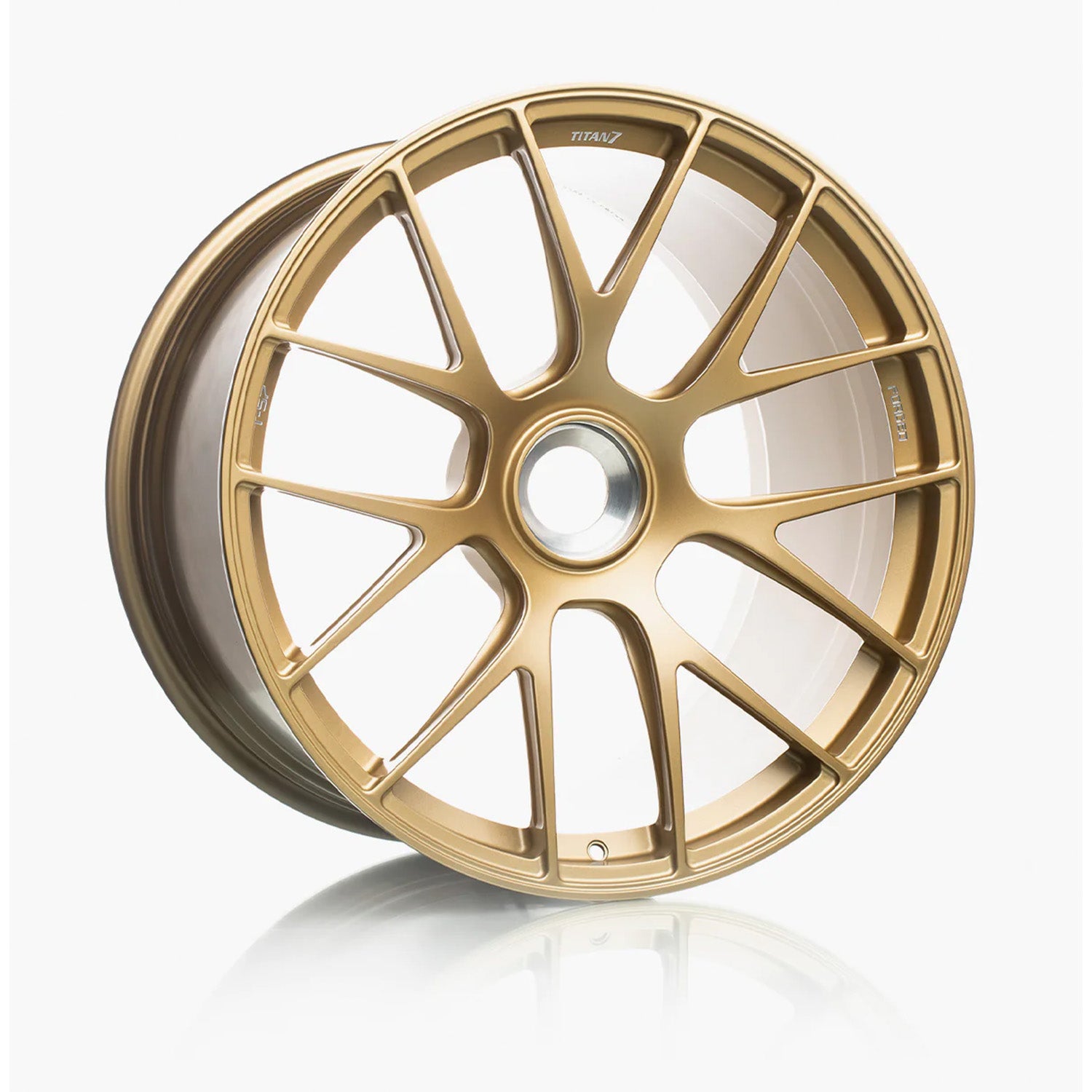 Titan 7 T-S7 Forged 7Y Spoke Alloy Wheels Porsche 911 GT3 - Cyber Gold
