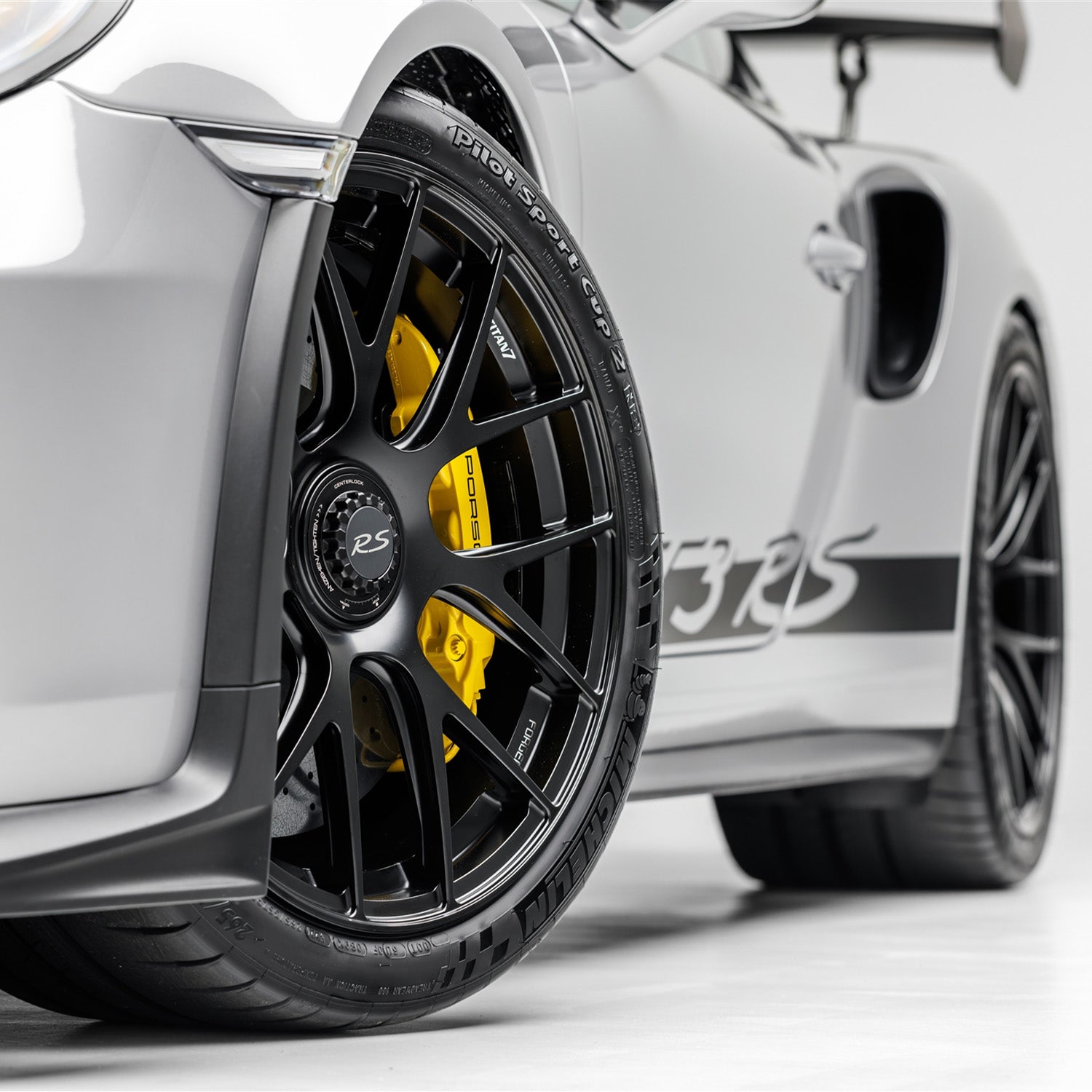 Titan 7 T-S7 Forged 7Y Spoke Alloy Wheels Porsche 911 GT3 - Machine Black