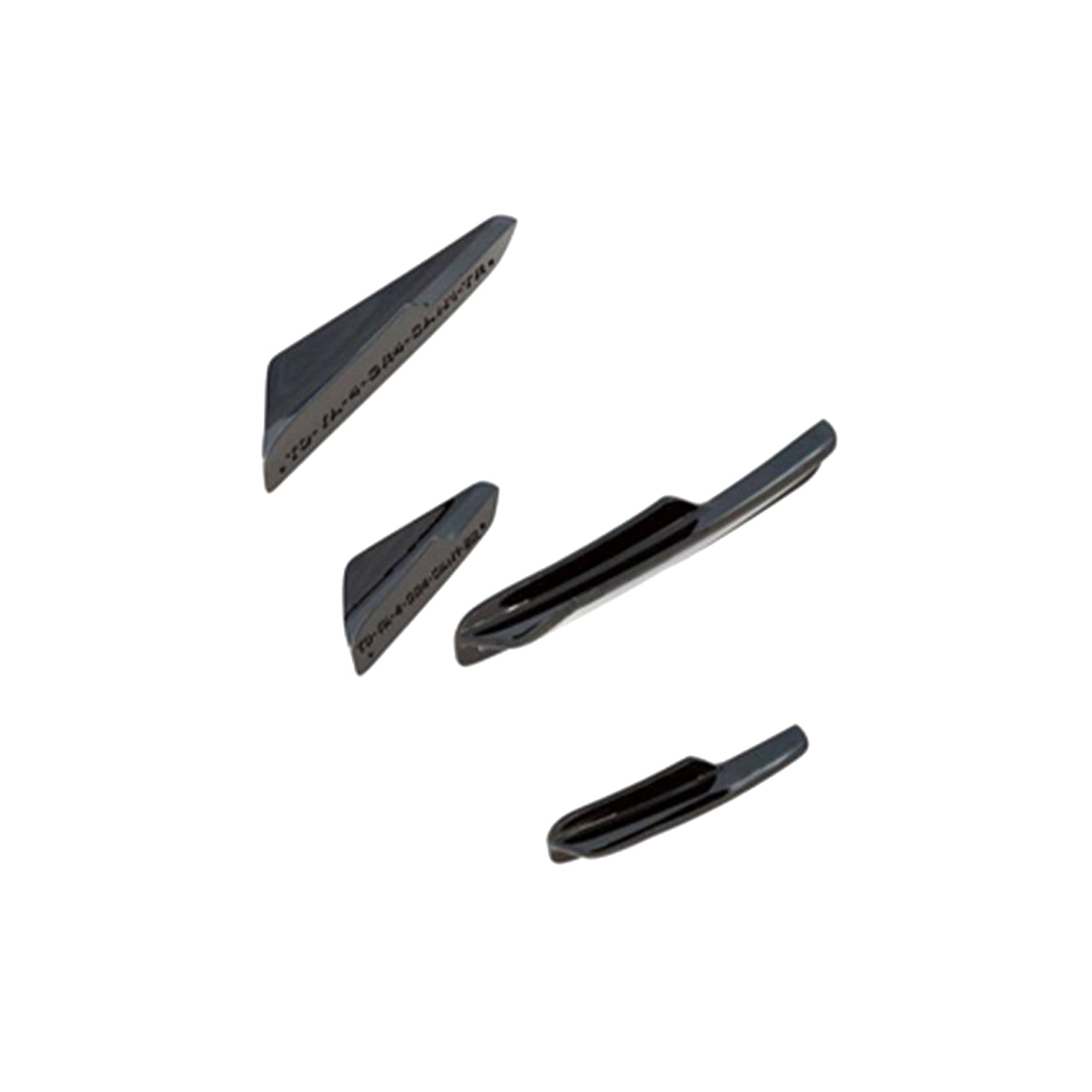 Maxton Design Gloss Black Front Canards For Toyota GR Yaris