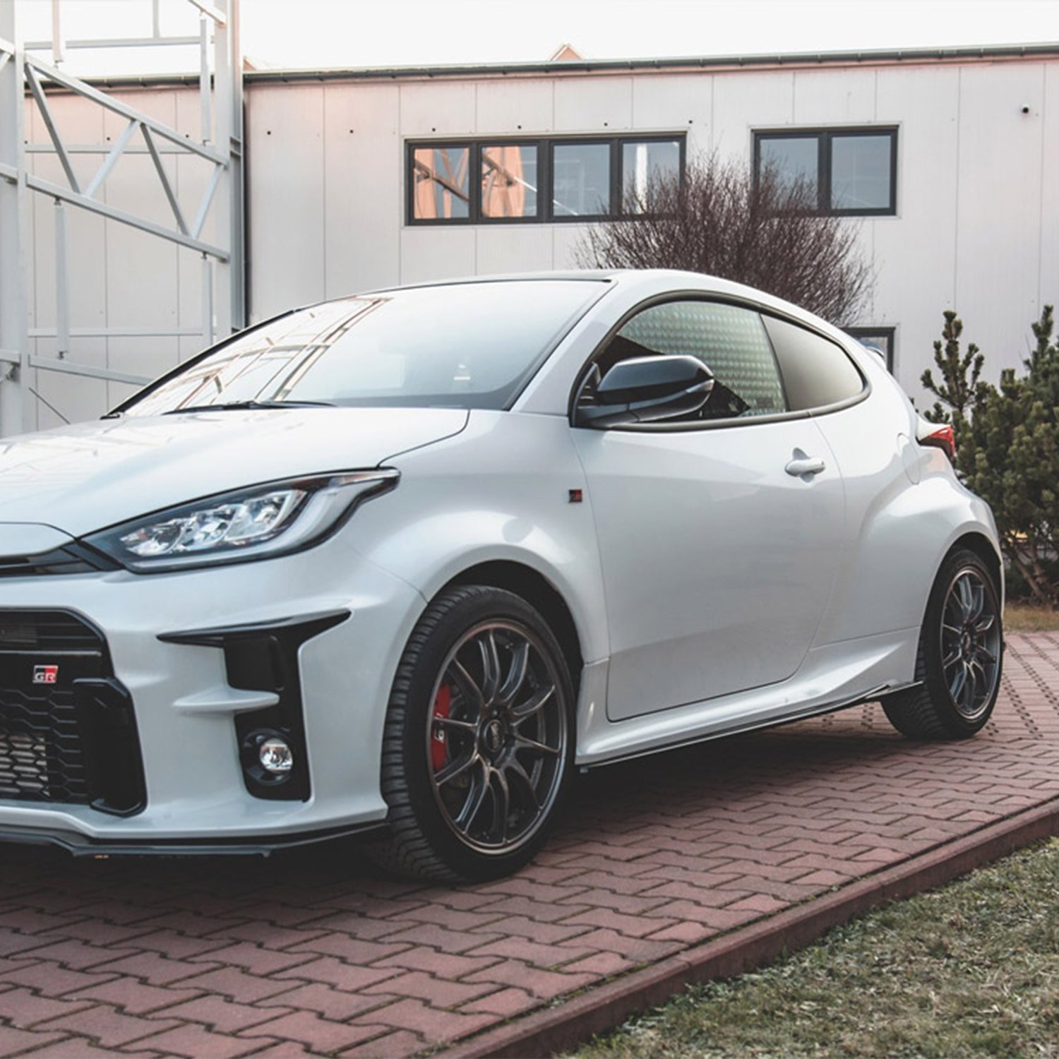 Maxton Design Gloss Black Side Skirts V1 For Toyota GR Yaris