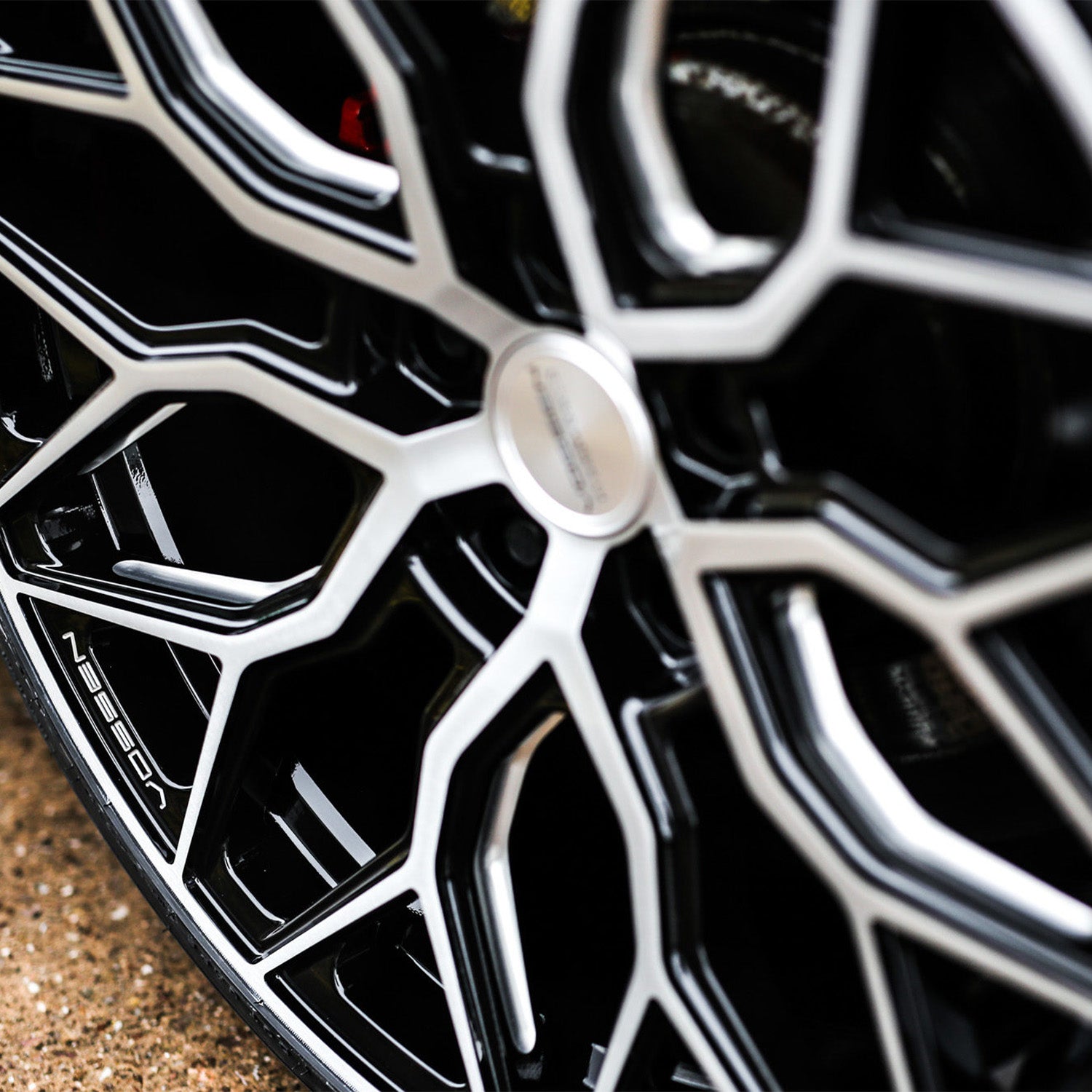 Vossen HF-2 Forged Alloy Wheels In Brushed Gloss Black