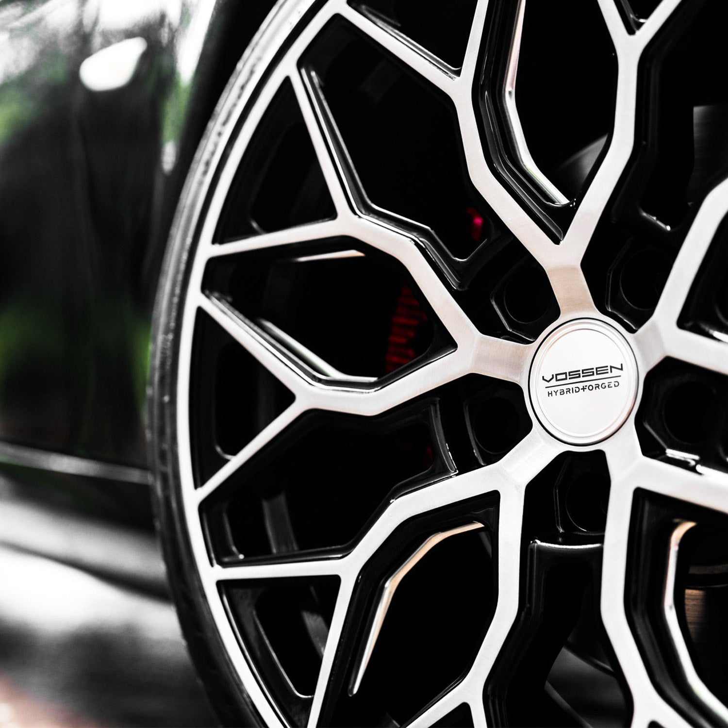 Vossen HF-2 Forged Alloy Wheels In Brushed Gloss Black