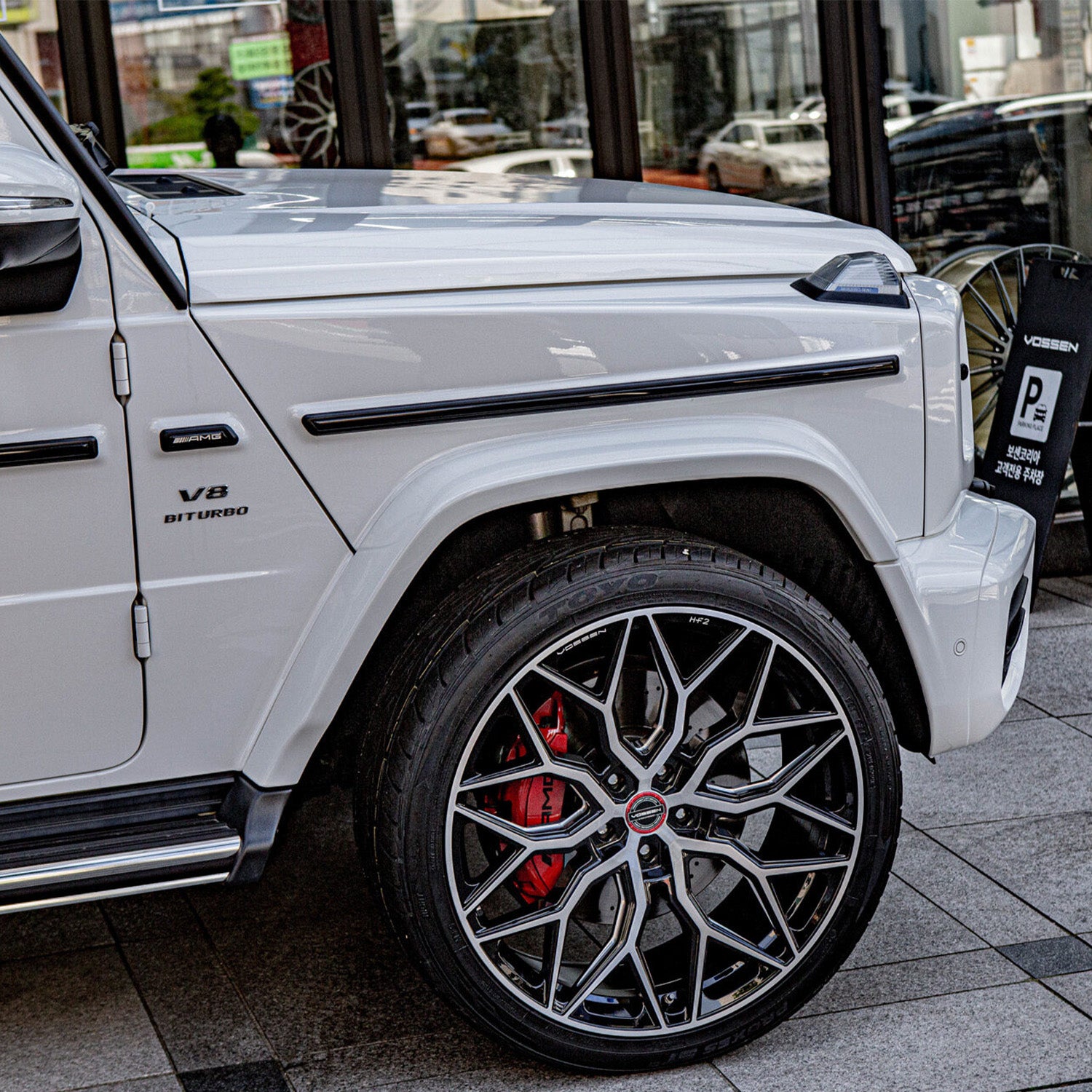 Vossen HF-2 Forged Alloy Wheels In Brushed Gloss Black