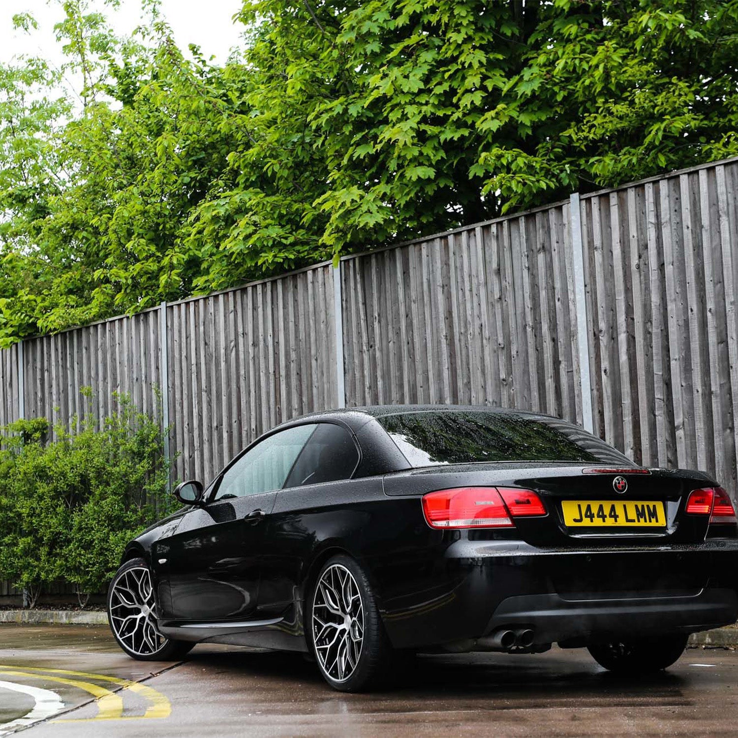 Vossen HF-2 Forged Alloy Wheels In Brushed Gloss Black