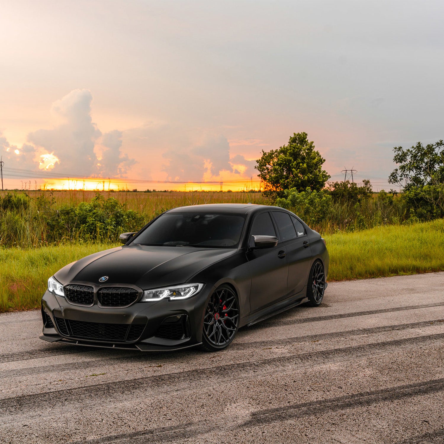 Vossen HF-2 Forged Alloy Wheels In Gloss Black