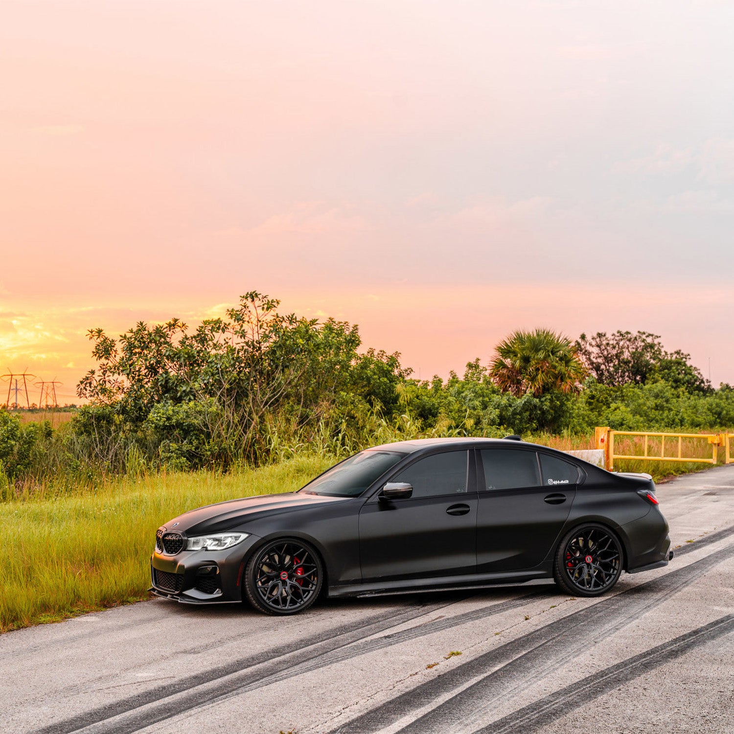 Vossen HF-2 Forged Alloy Wheels In Gloss Black