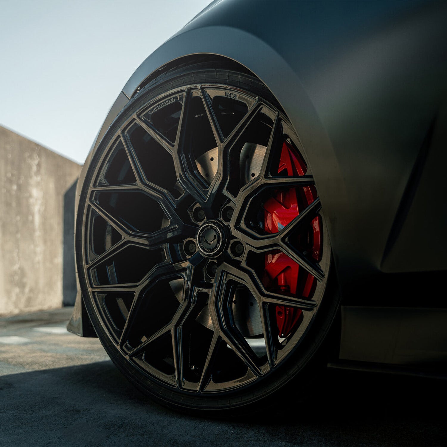 Vossen HF-2 Forged Alloy Wheels In Gloss Black