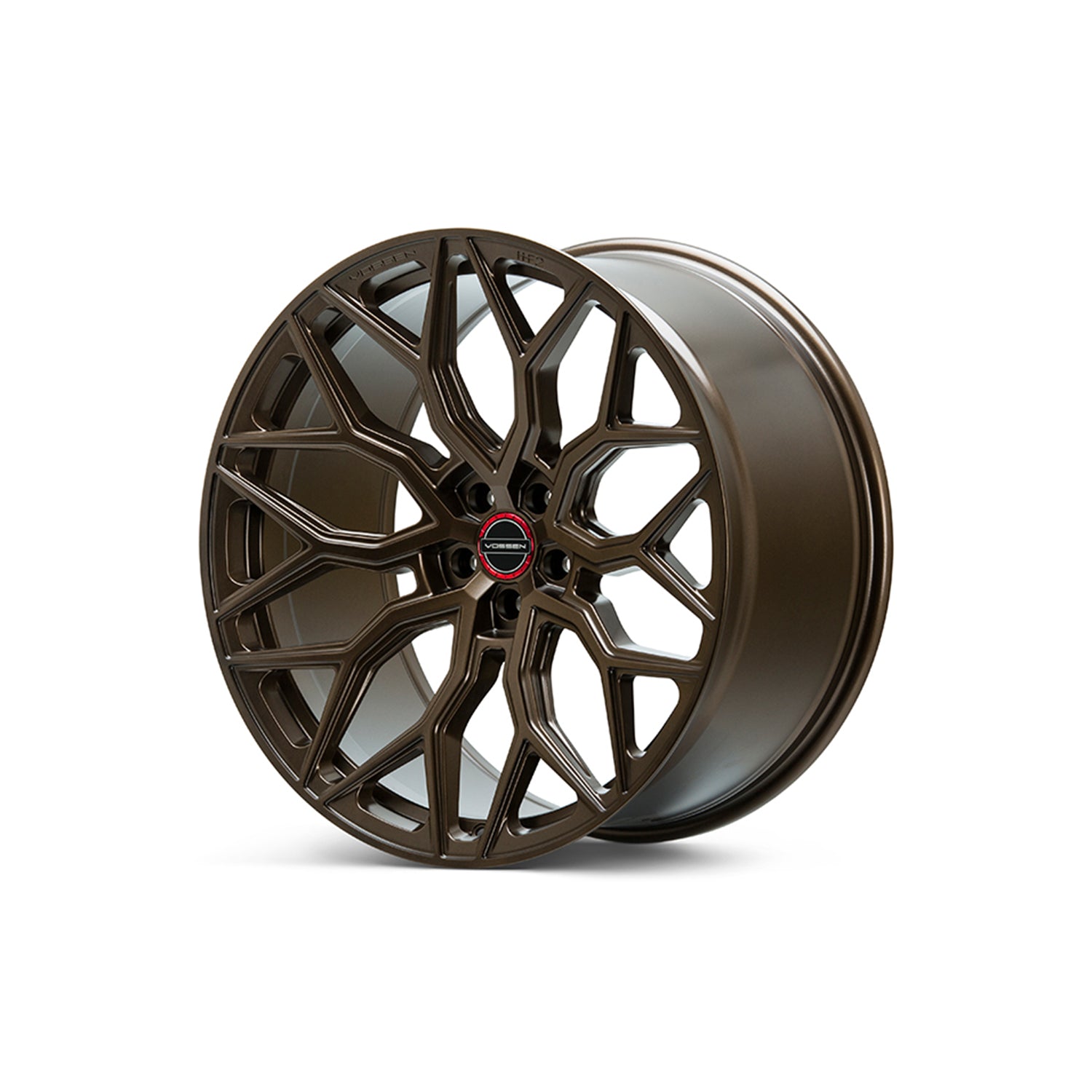 Vossen HF-2 Forged Alloy Wheels In Satin Bronze