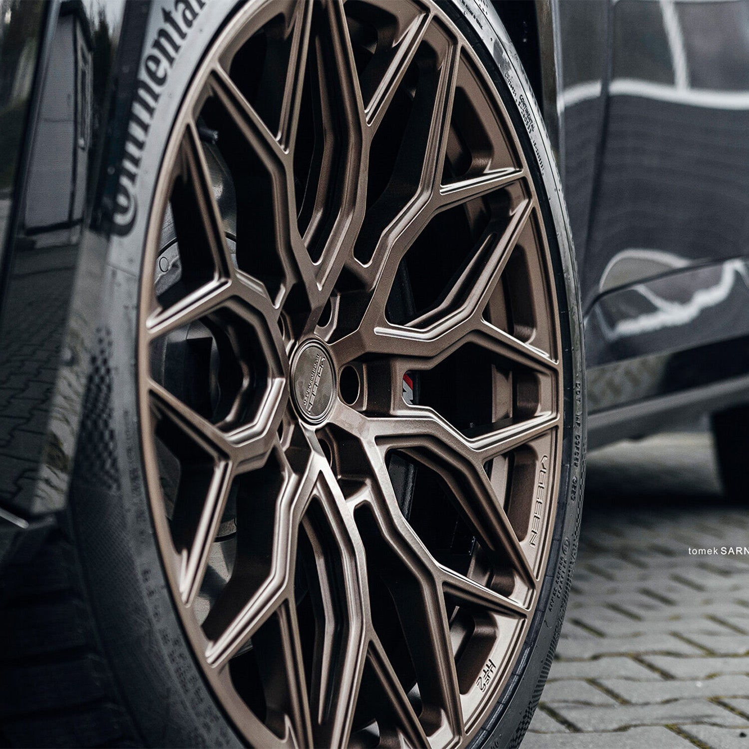 Vossen HF-2 Forged Alloy Wheels In Satin Bronze