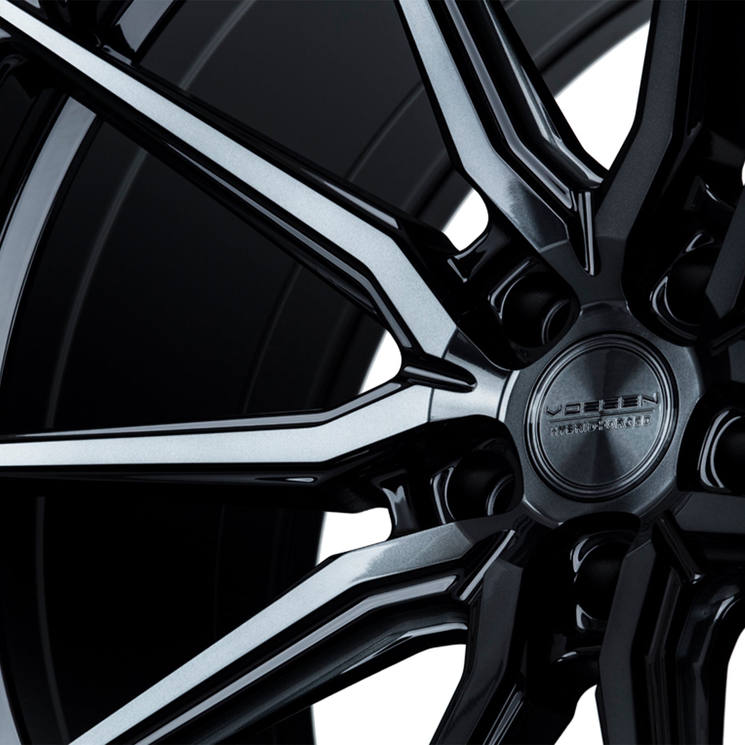 Vossen HF-3 Forged Alloy Wheels In Double Tinted Gloss Black