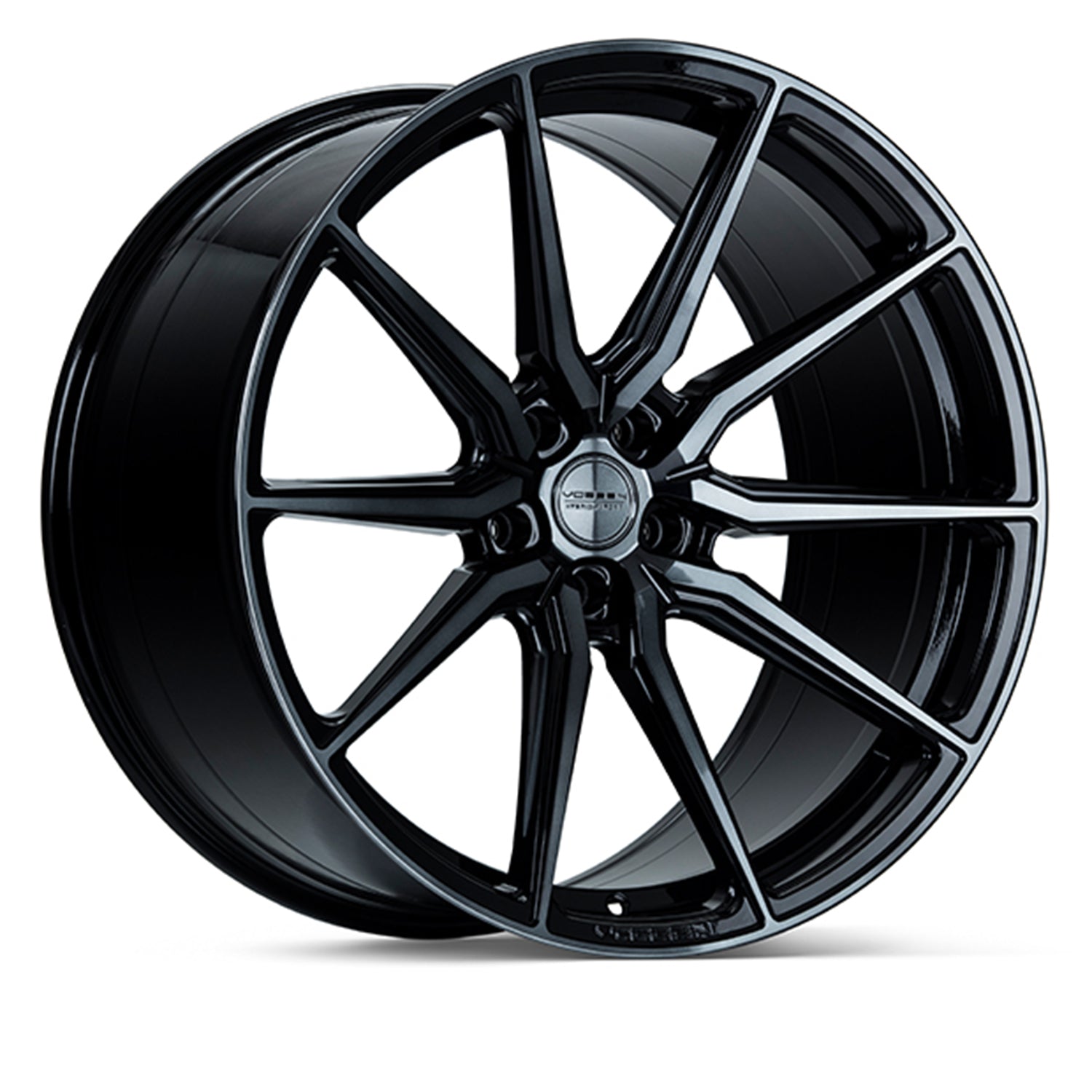 Vossen HF-3 Forged Alloy Wheels In Double Tinted Gloss Black