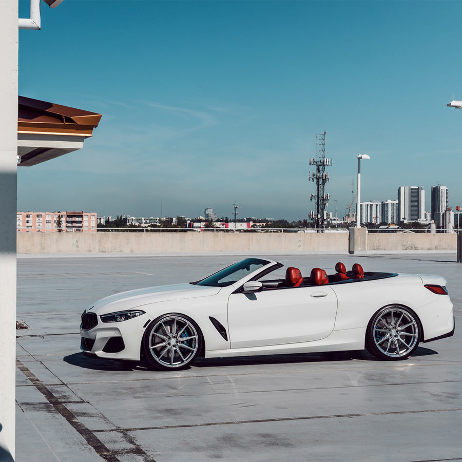Vossen HF-3 Hybrid Forged Alloy Wheels In Gloss Graphite Polished