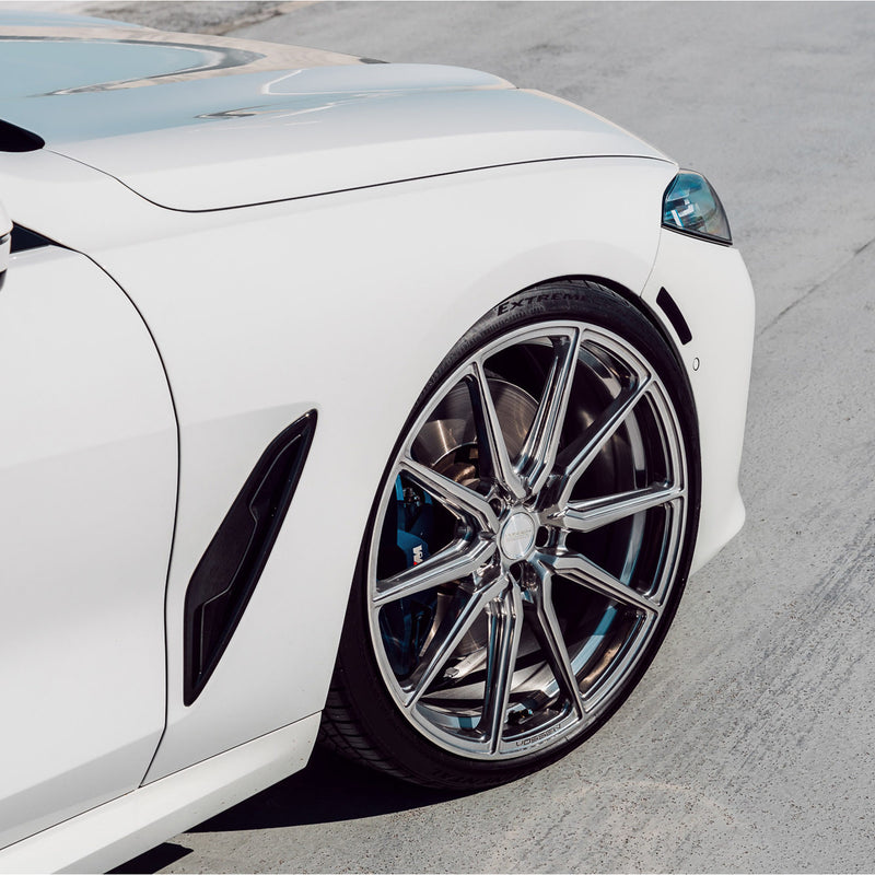 Vossen HF-3 Hybrid Forged Alloy Wheels In Gloss Graphite Polished