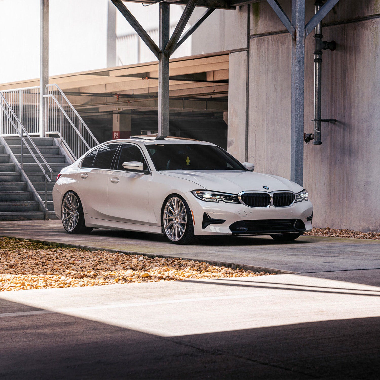 Vossen HF-4T Forged Alloy Wheels In Silver Polished