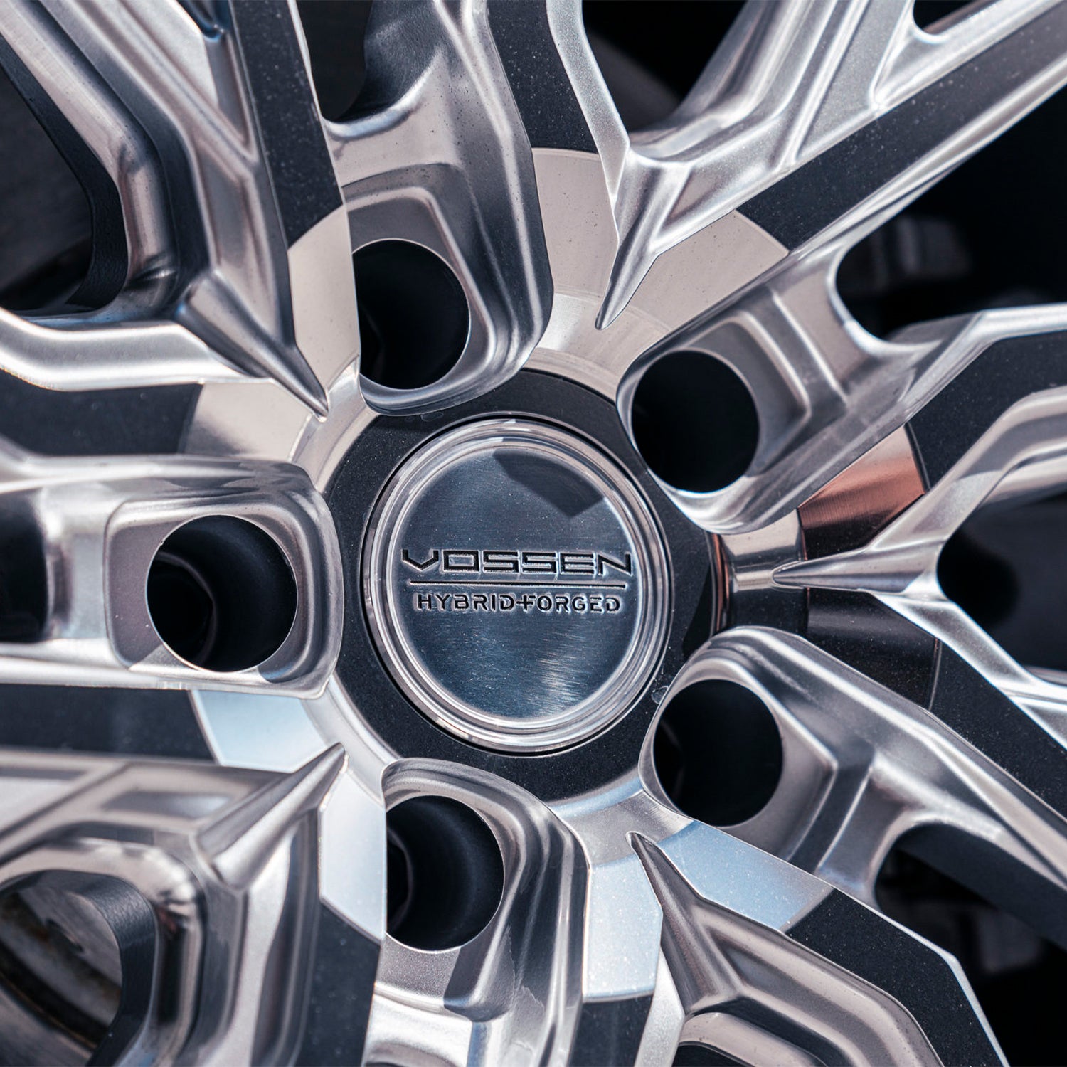 Vossen HF-4T Forged Alloy Wheels In Silver Polished
