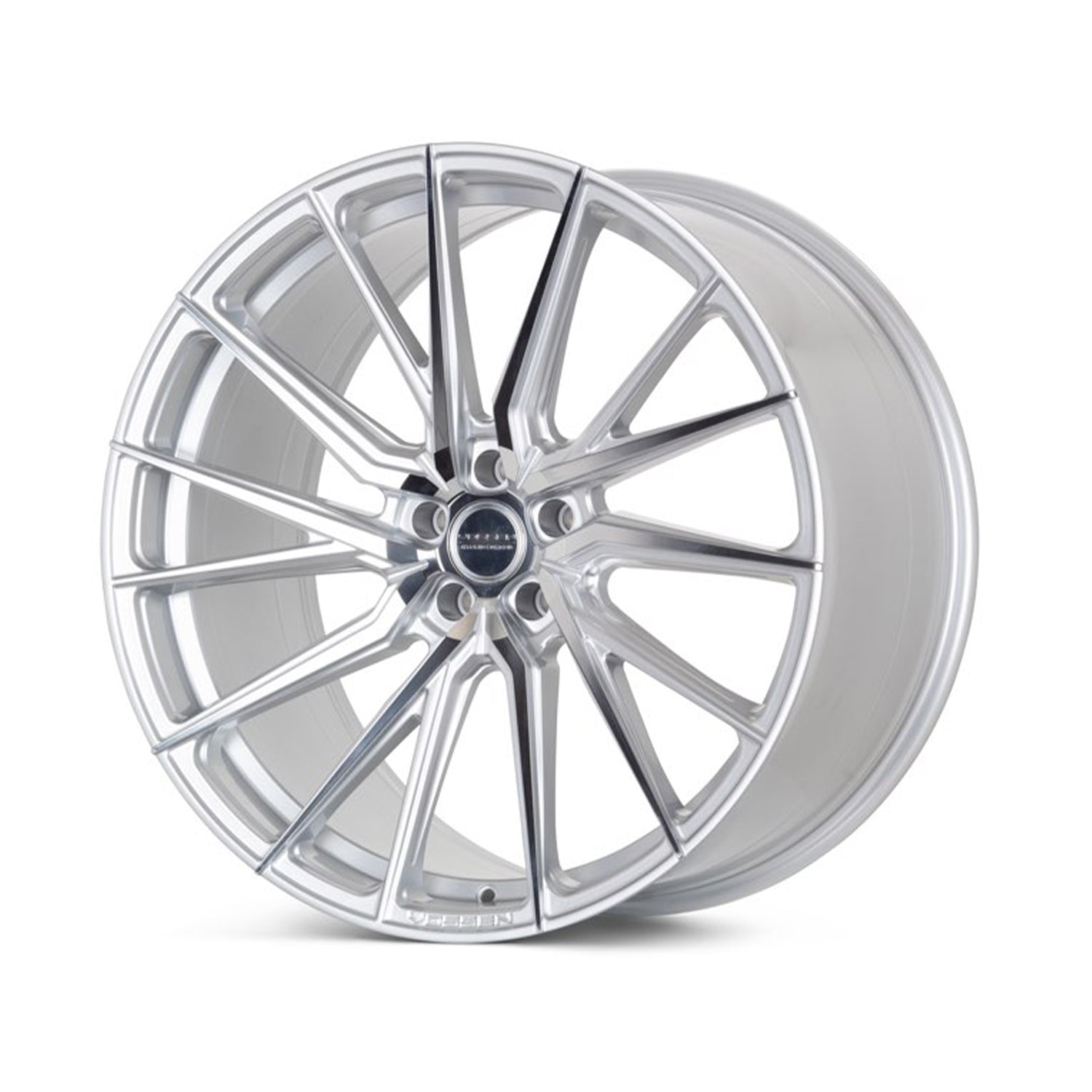 Vossen HF-4T Forged Alloy Wheels In Silver Polished