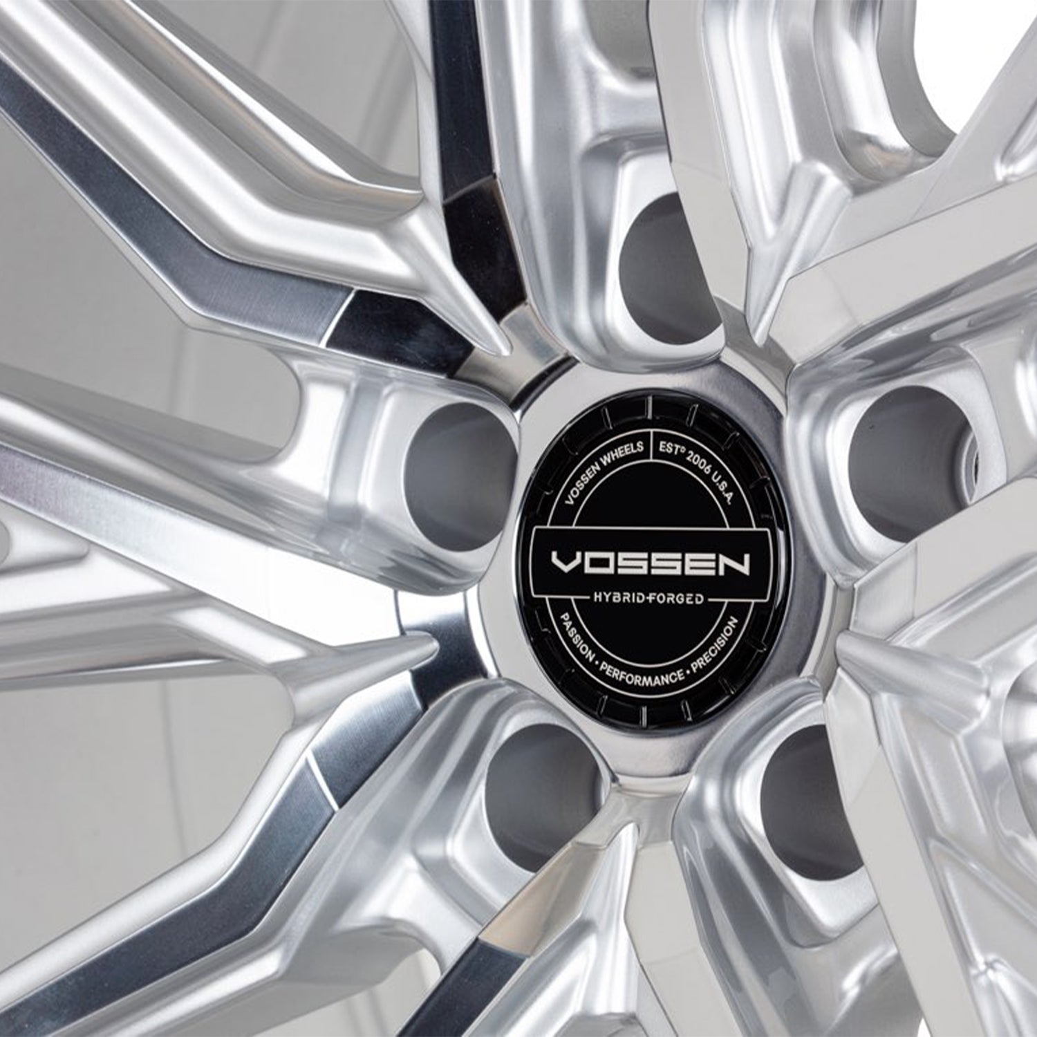 Vossen HF-4T Forged Alloy Wheels In Silver Polished