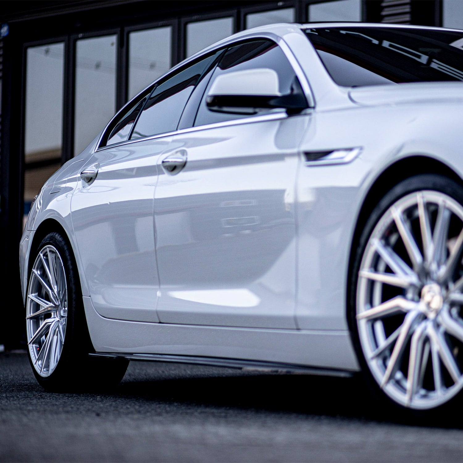 Vossen HF-4T Forged Alloy Wheels In Silver Polished