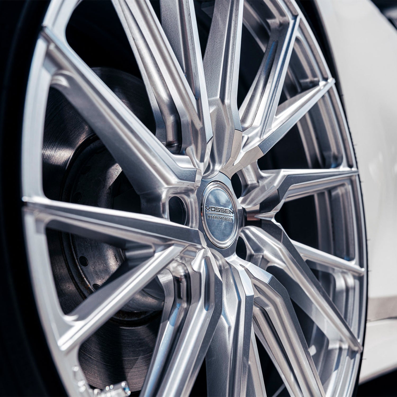 Vossen HF-4T Forged Alloy Wheels In Silver Polished