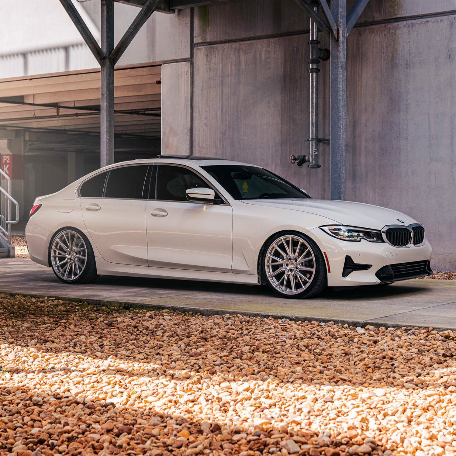 Vossen HF-4T Forged Alloy Wheels In Silver Polished