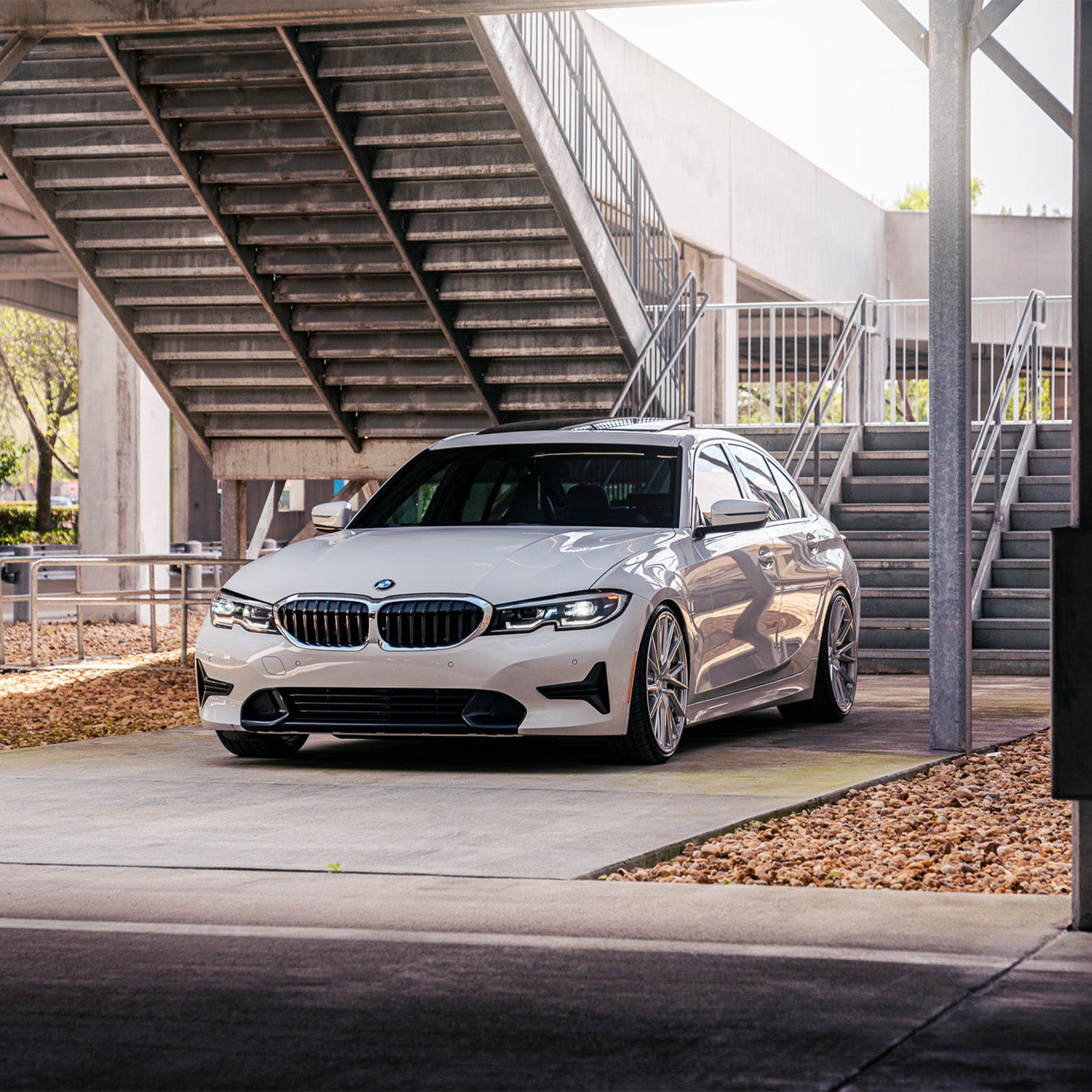 Vossen HF-4T Forged Alloy Wheels In Silver Polished