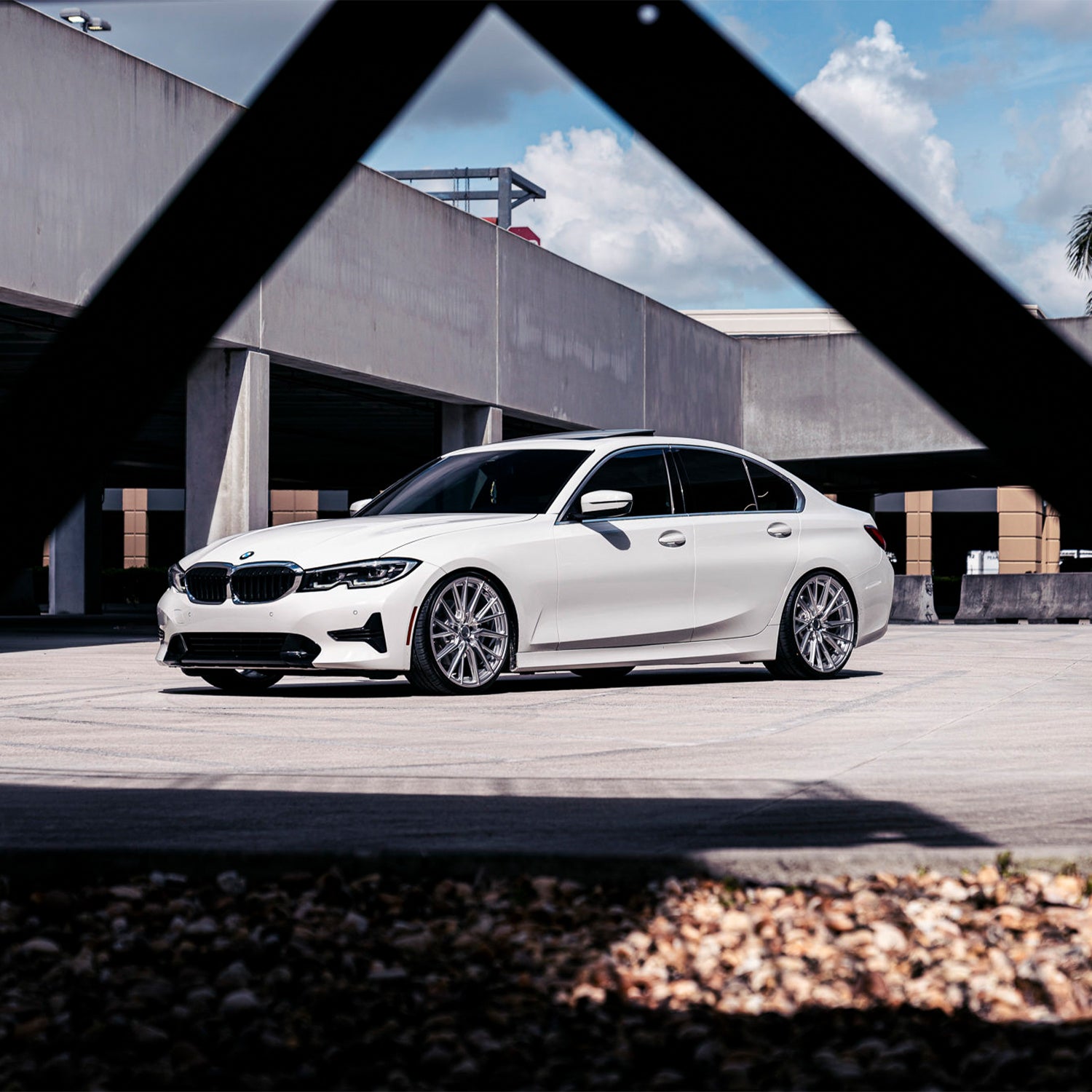 Vossen HF-4T Forged Alloy Wheels In Silver Polished