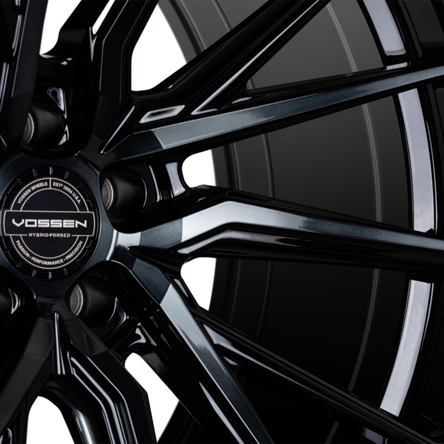 Vossen HF-4T Forged Alloy Wheels In Tinted Gloss Black