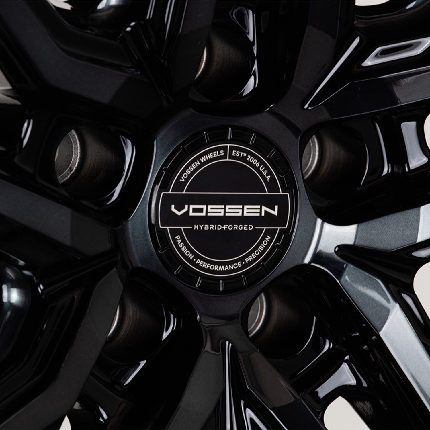 Vossen HF-4T Forged Alloy Wheels In Tinted Gloss Black