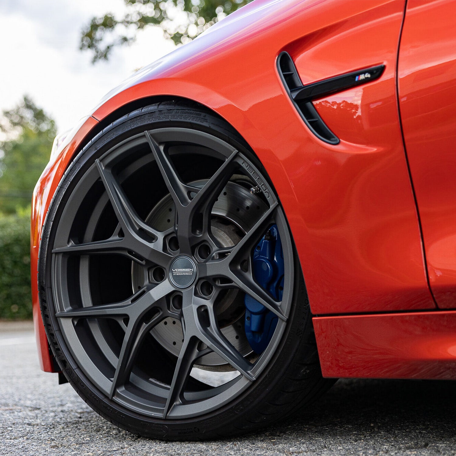 Vossen HF-5 Forged Alloy Wheels In Matte Gunmetal