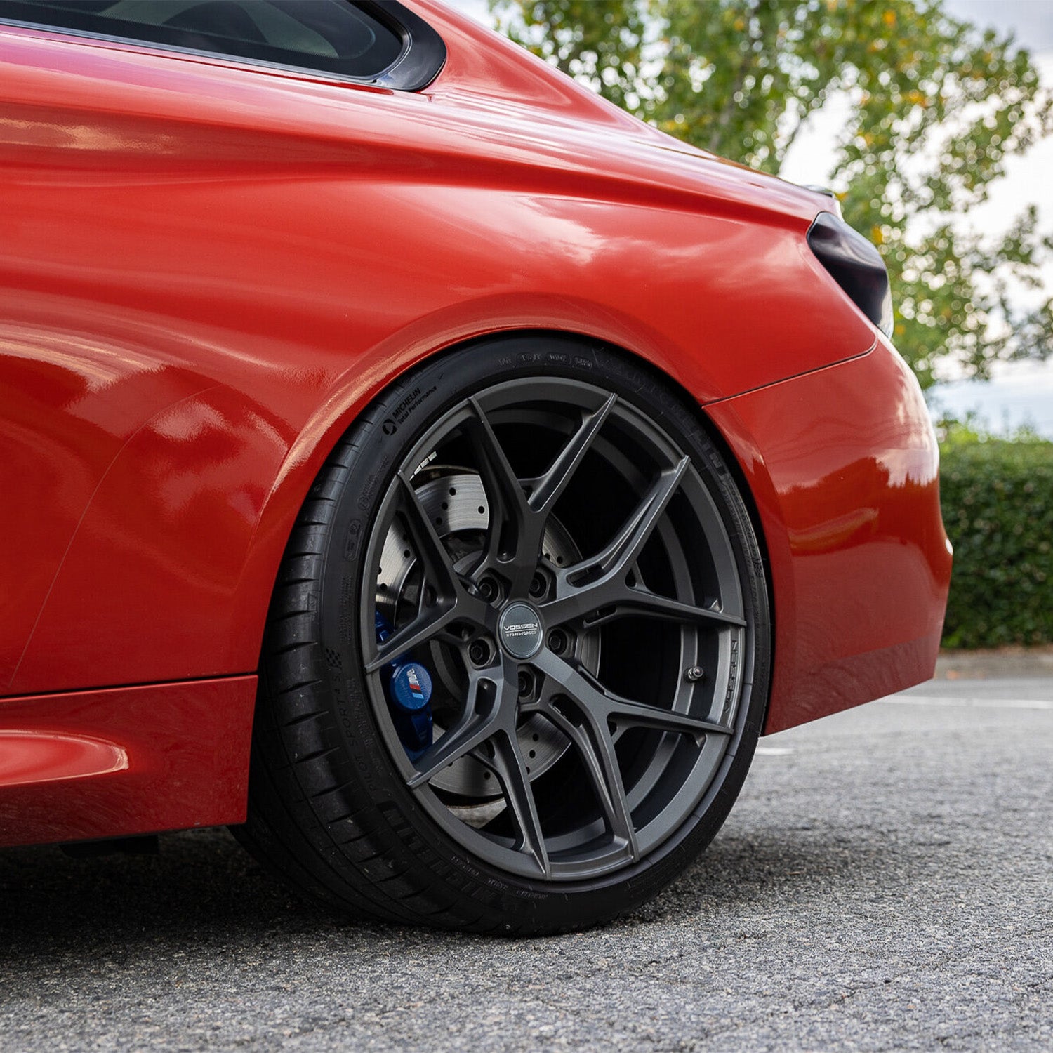 Vossen HF-5 Forged Alloy Wheels In Matte Gunmetal