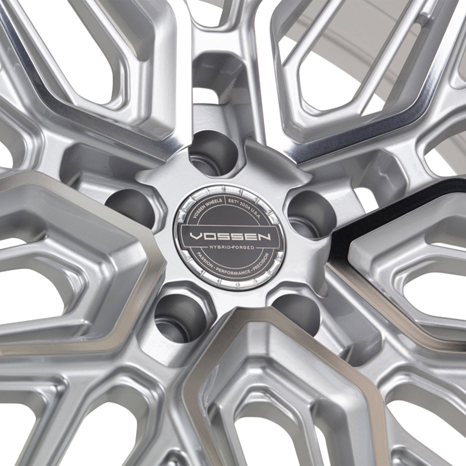 Vossen HF-7 Forged Alloy Wheels In Silver Polished