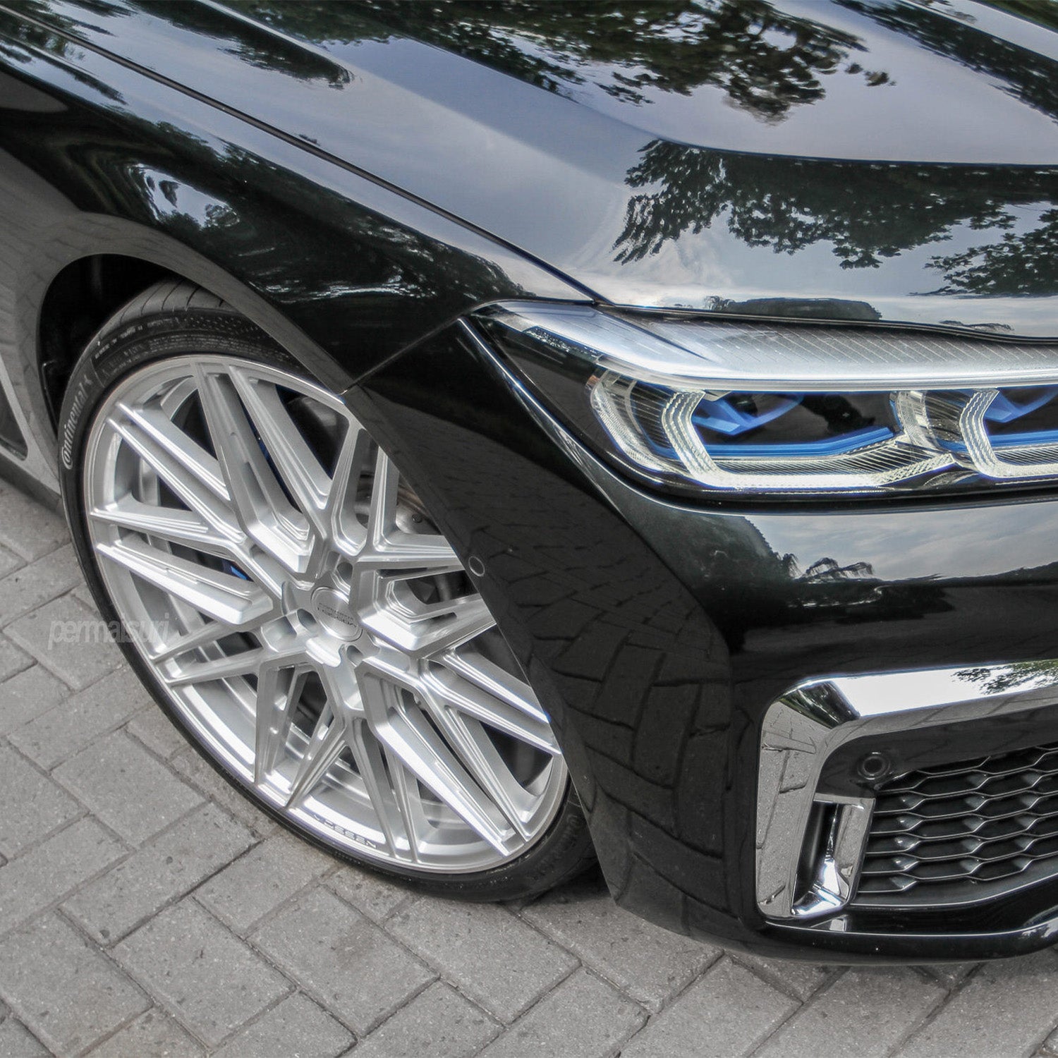 Vossen HF-7 Forged Alloy Wheels In Silver Polished