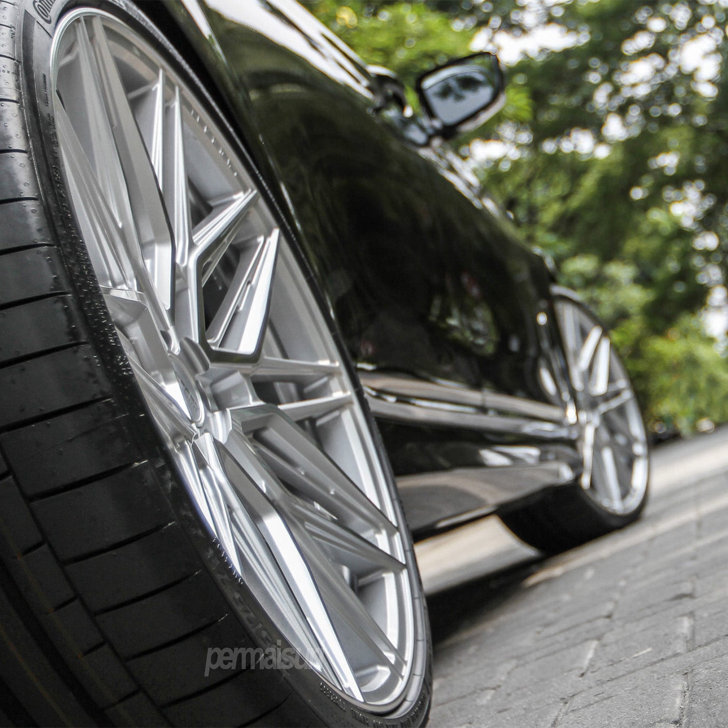 Vossen HF-7 Forged Alloy Wheels In Silver Polished