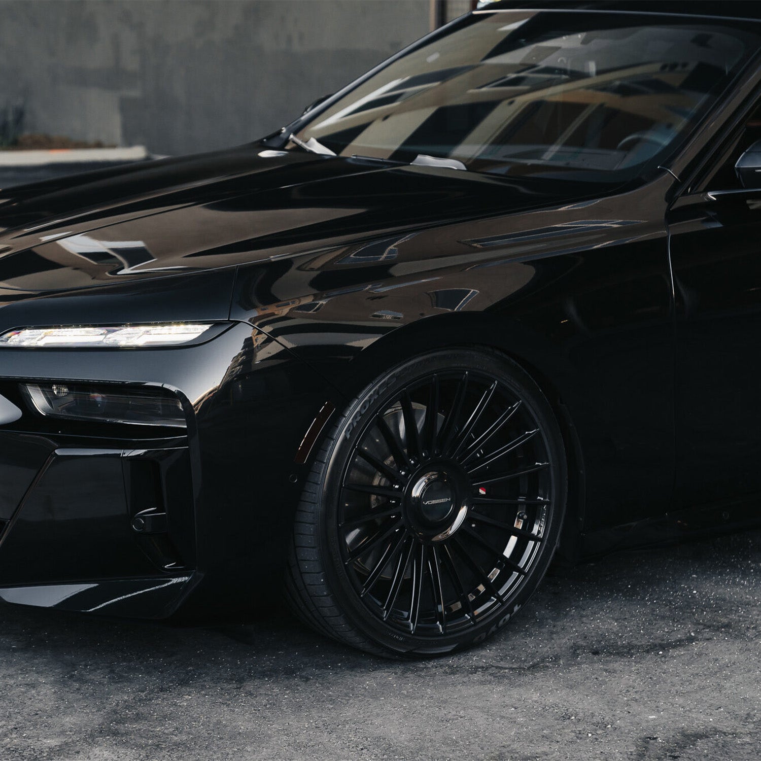 Vossen HF-8 Forged Alloy Wheels In Gloss Black