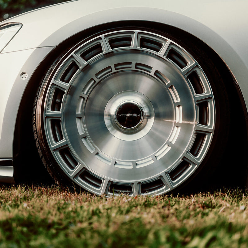 Vossen HF-9 Forged Alloy Wheels In Silver Brushed