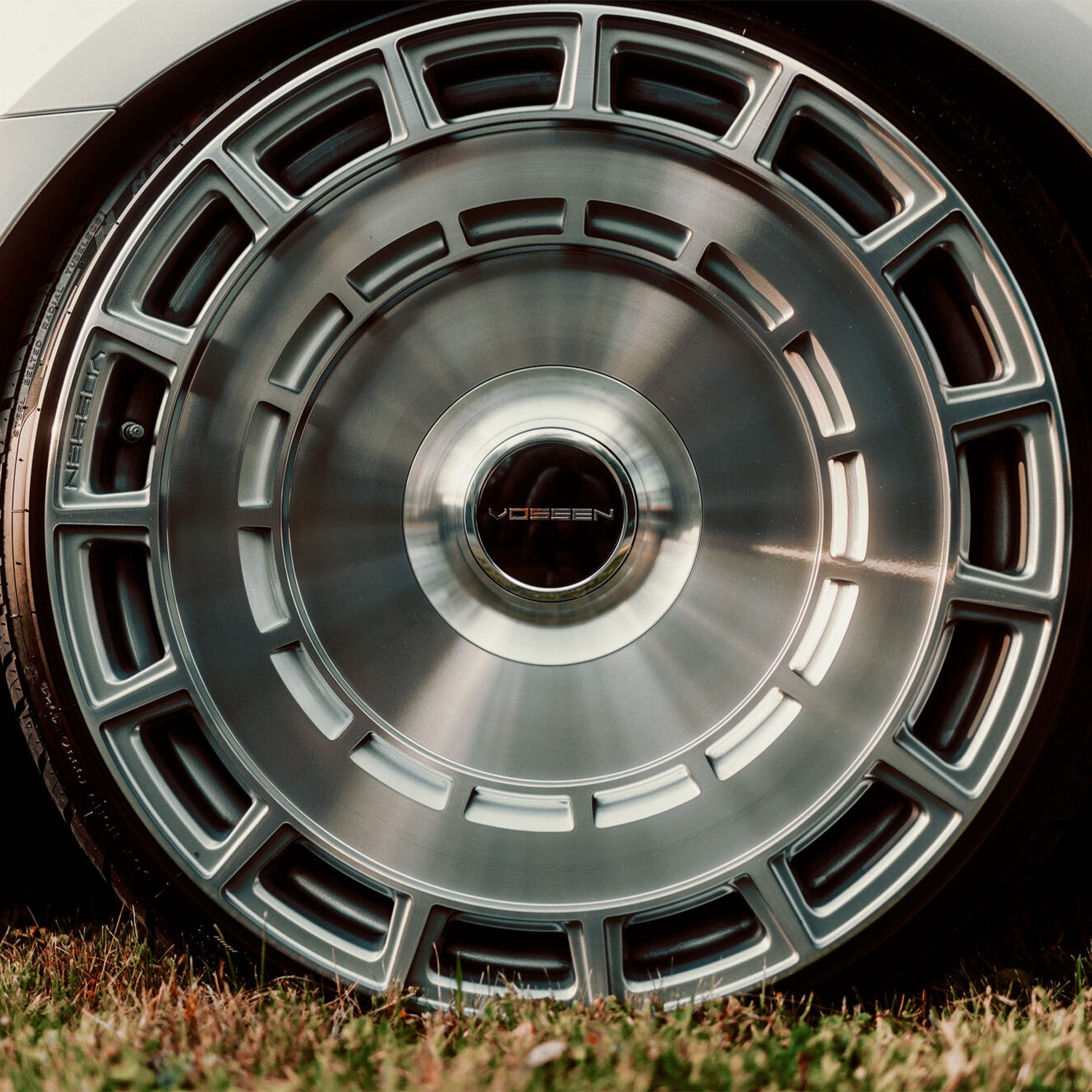 Vossen HF-9 Forged Alloy Wheels In Silver Brushed
