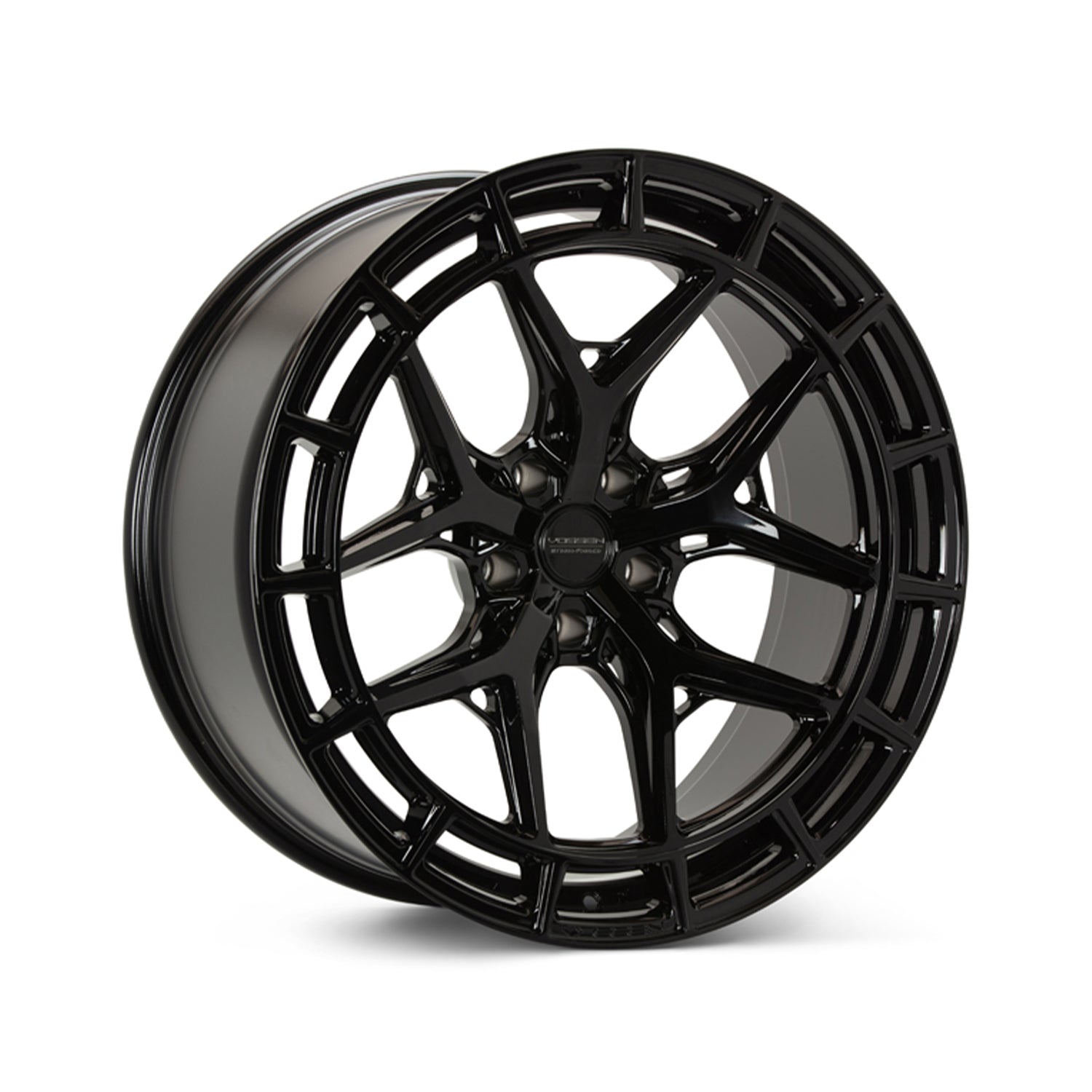 Vossen HFX-1 Forged Alloy Wheels In Gloss Black (5-Lug)