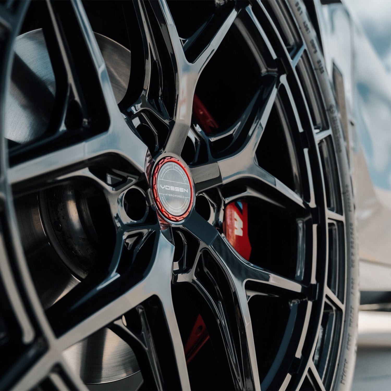 Vossen HFX-1 Forged Alloy Wheels In Gloss Black (5-Lug)