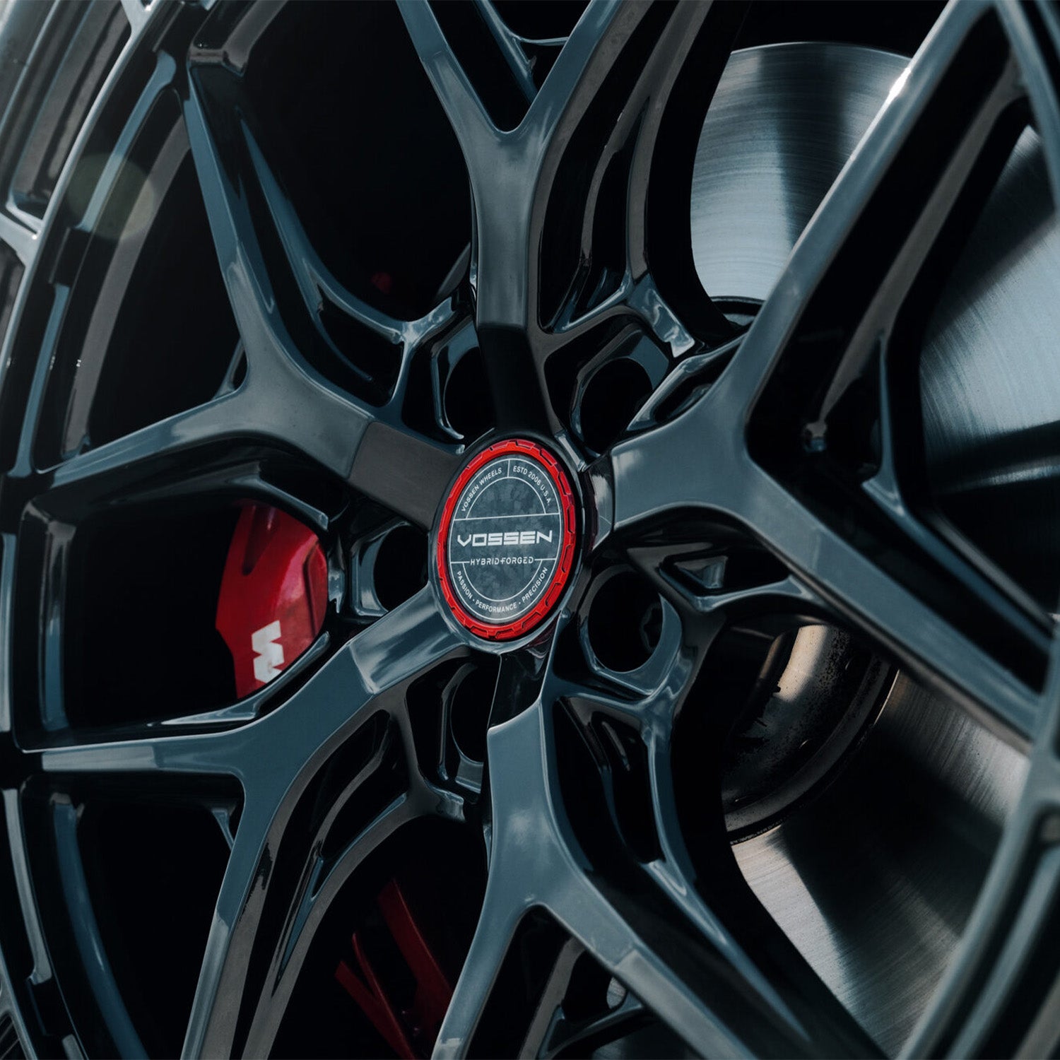 Vossen HFX-1 Forged Alloy Wheels In Gloss Black (5-Lug)