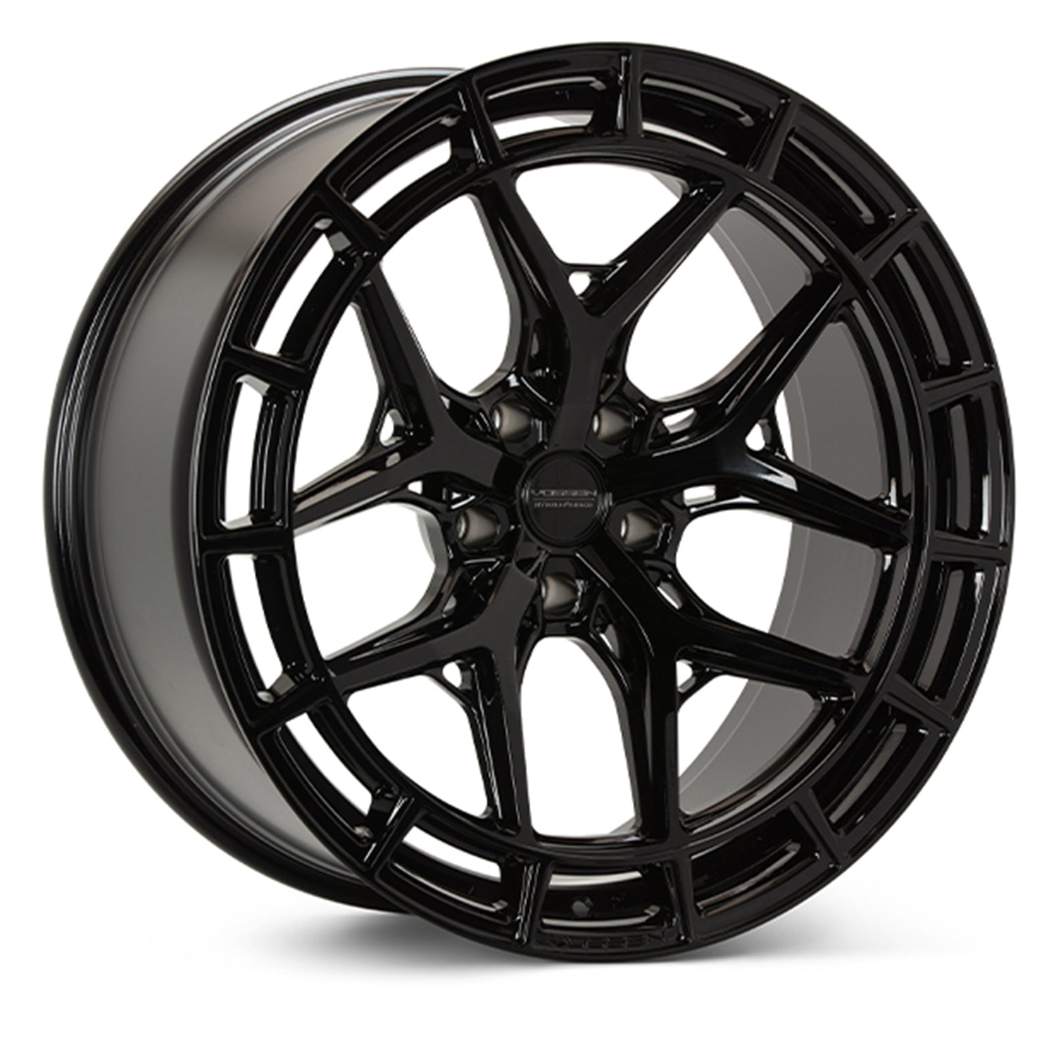 Vossen HFX-1 Forged Alloy Wheels In Gloss Black (5-Lug)