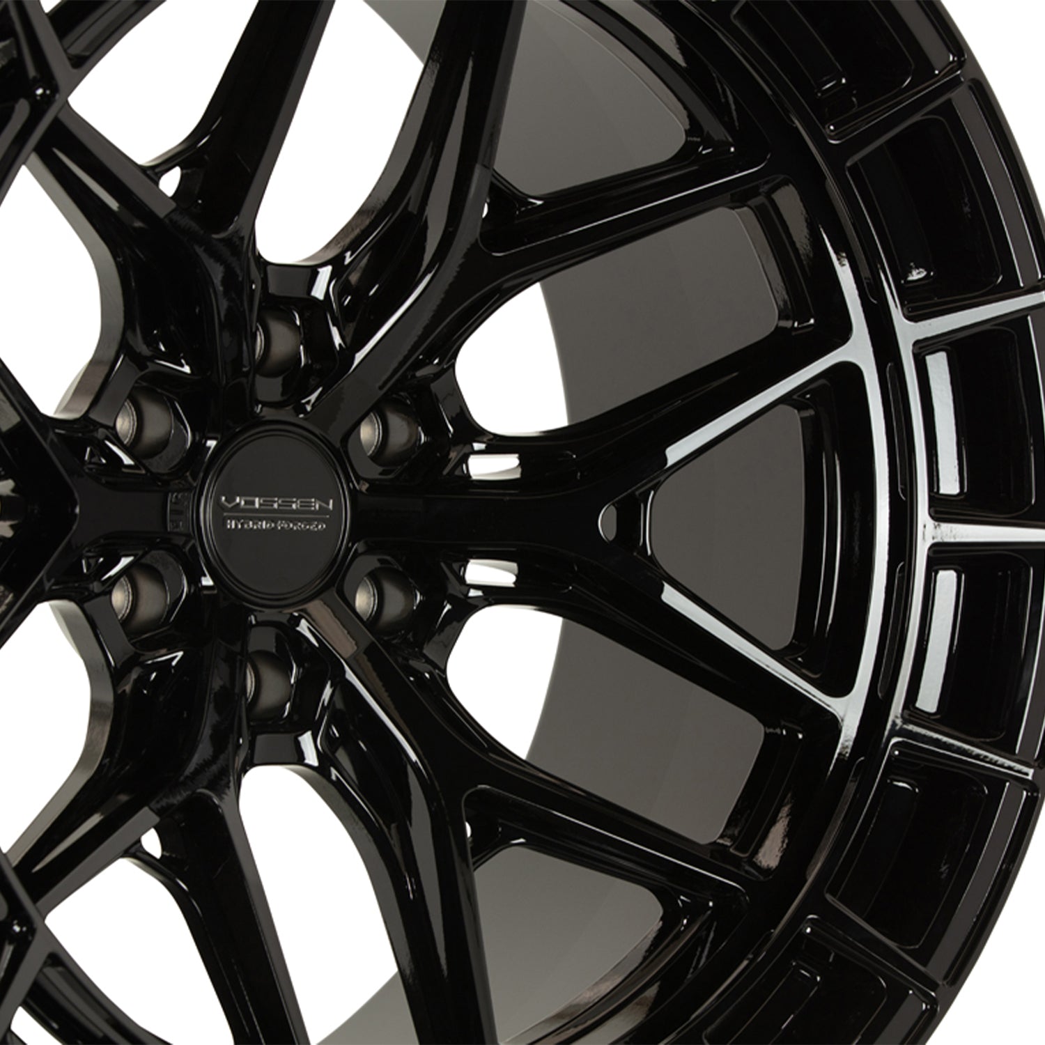 Vossen HFX-1 Forged Alloy Wheels In Gloss Black (6-Lug)