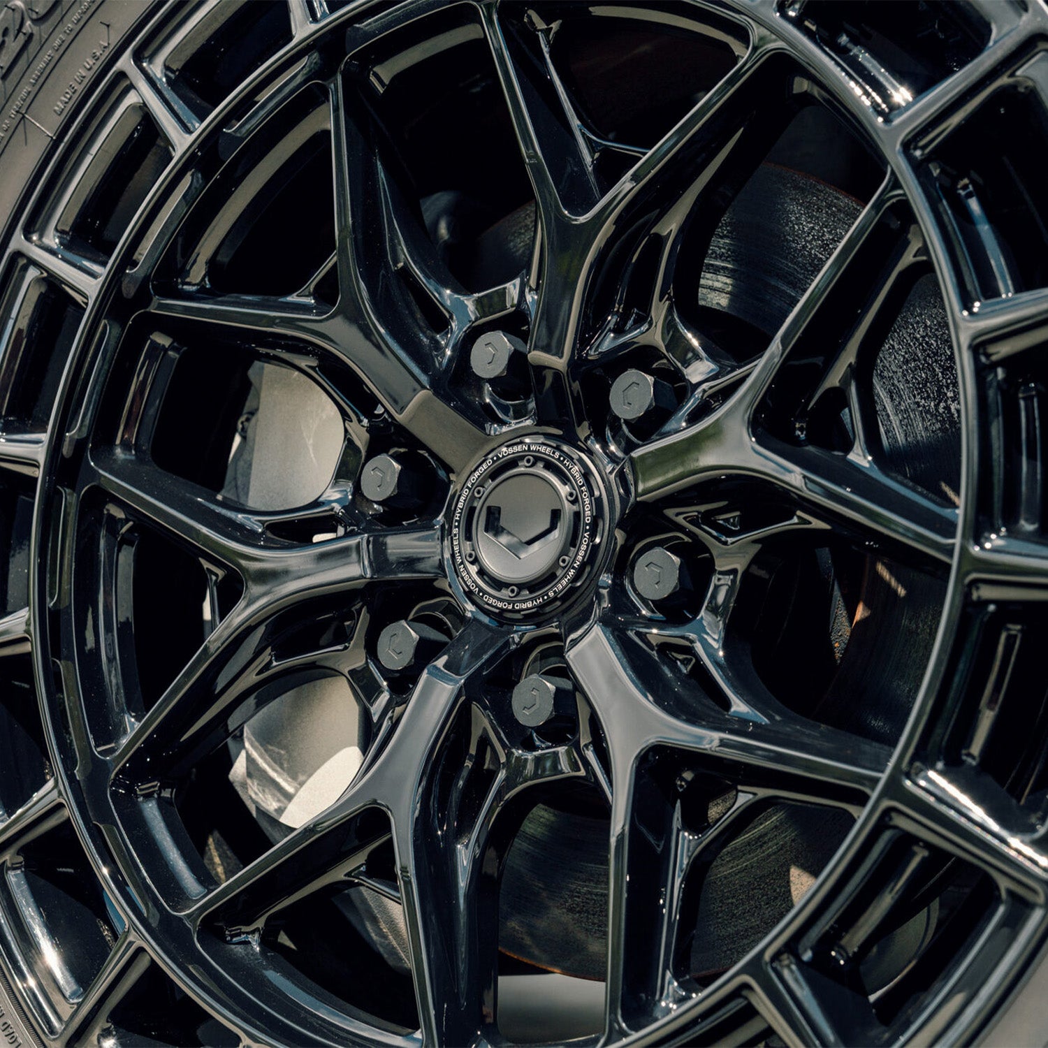 Vossen HFX-1 Forged Alloy Wheels In Gloss Black (6-Lug)