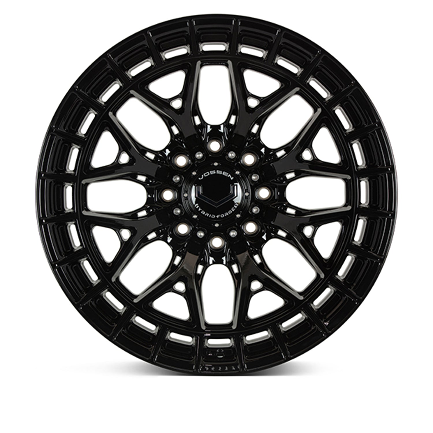 Vossen HFX-1 Forged Alloy Wheels In Gloss Black (8-Lug)