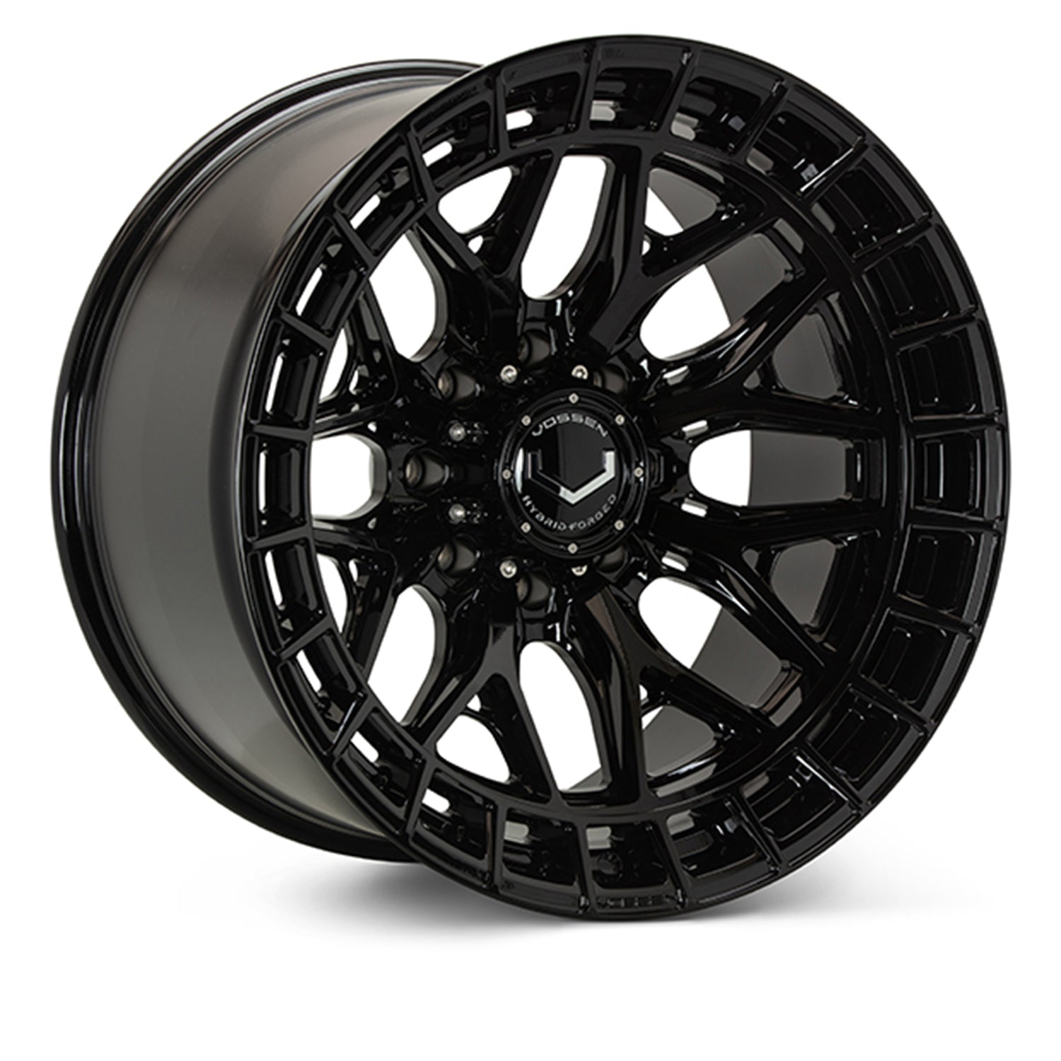Vossen HFX-1 Forged Alloy Wheels In Gloss Black (8-Lug)
