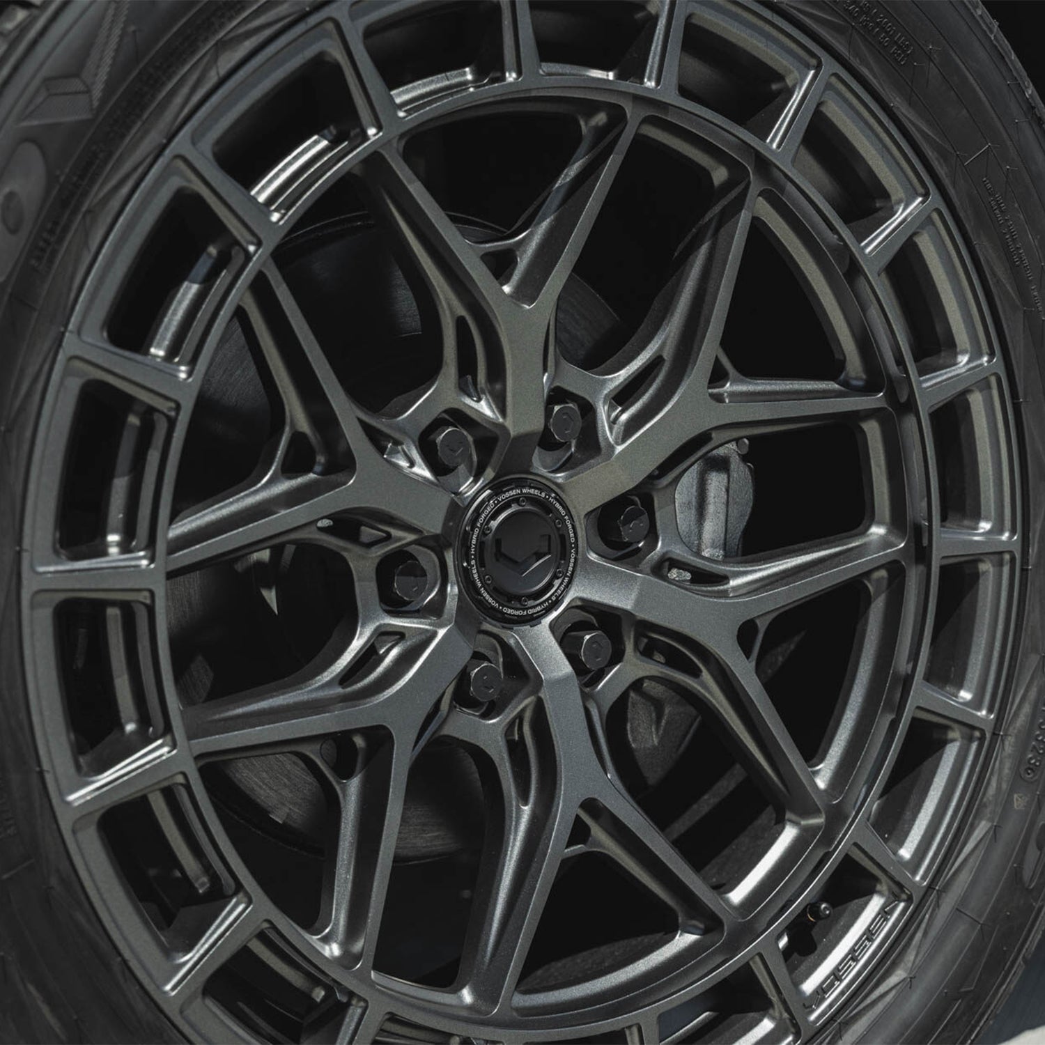 Vossen HFX-1 Forged Alloy Wheels In Matte Gunmetal (6-Lug)